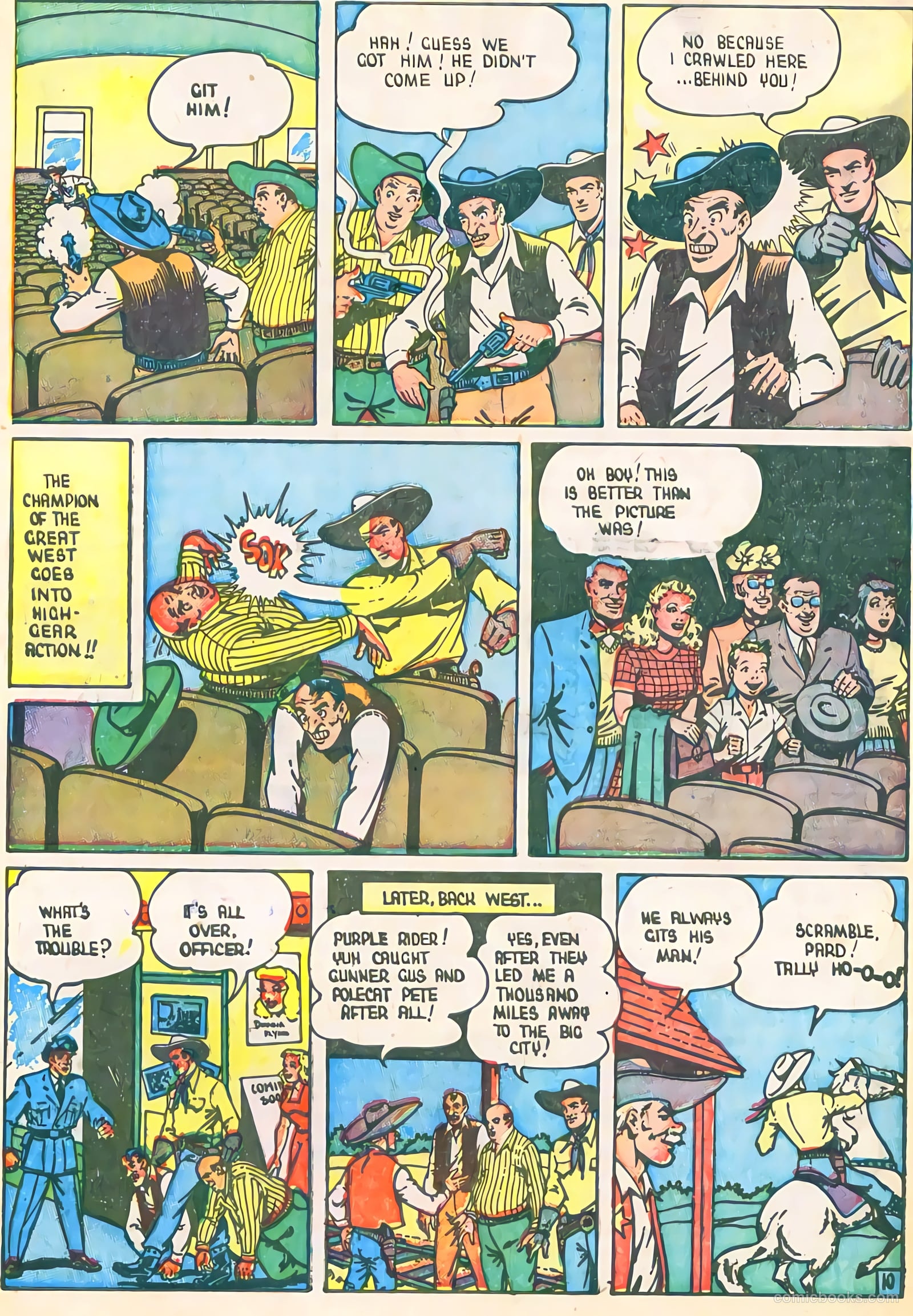 Three Aces Comics v5 #51 (1946) — page 23 of 36
