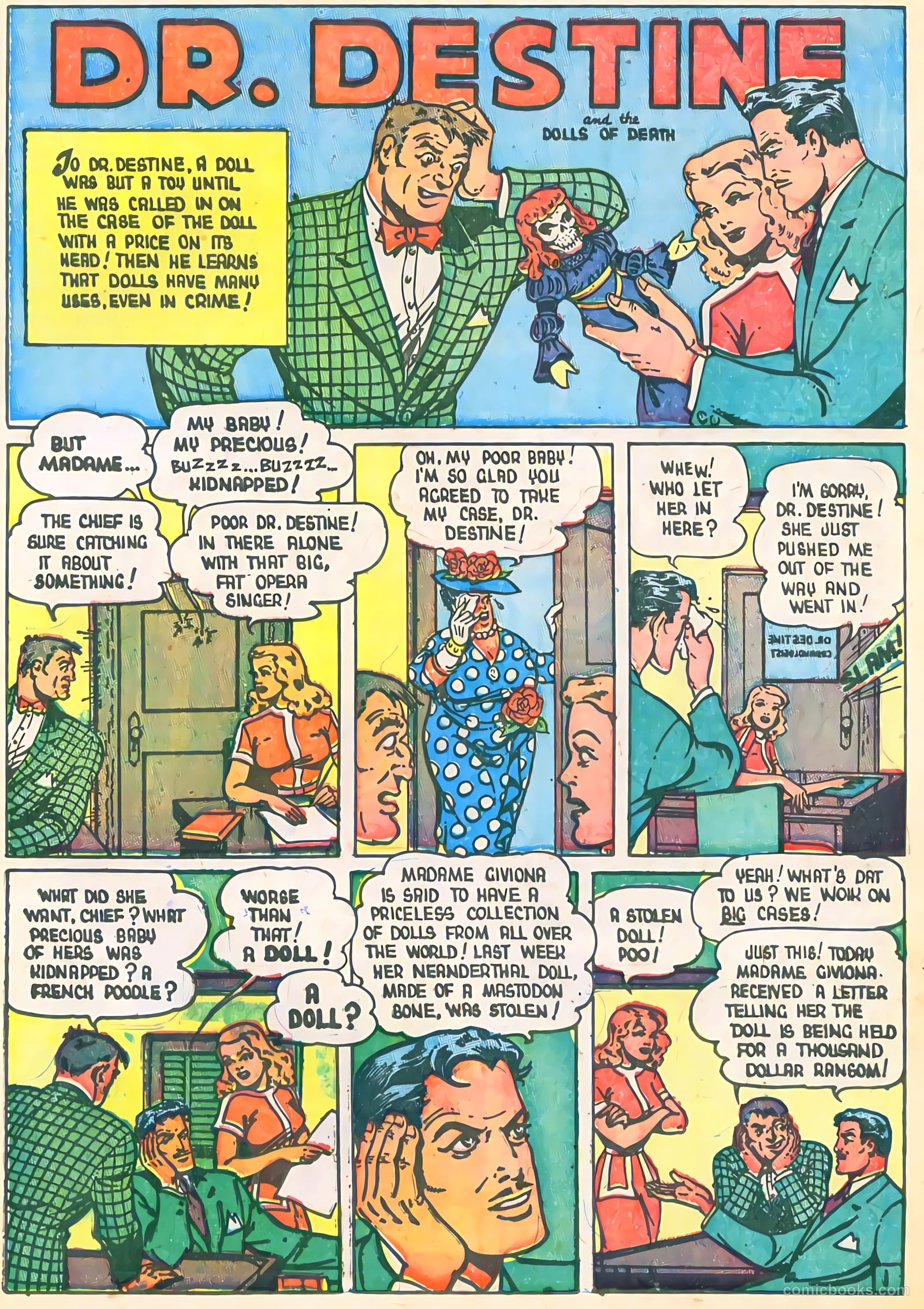 Three Aces Comics v5 #51 (1946) — page 25 of 36