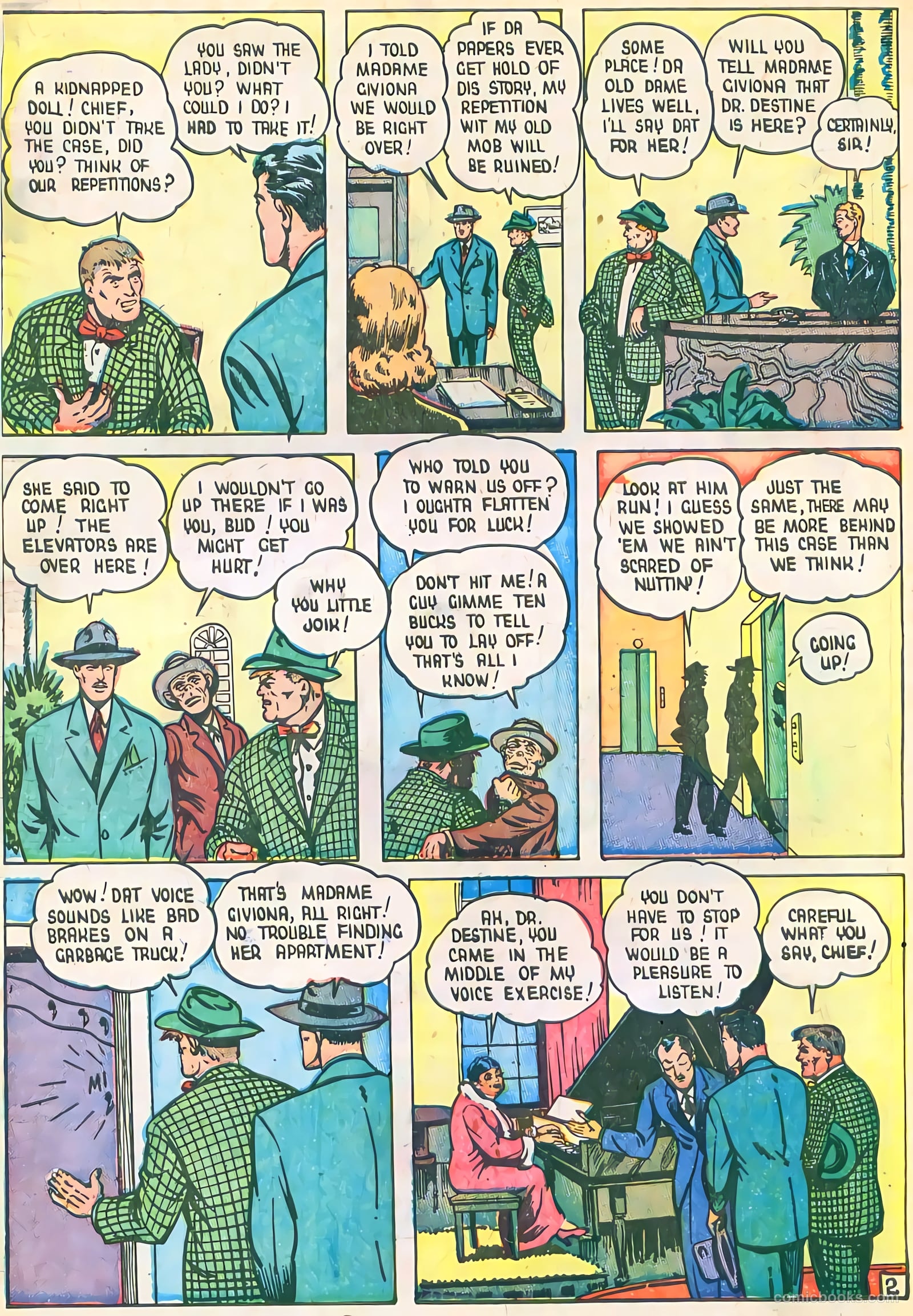 Three Aces Comics v5 #51 (1946) — page 26 of 36