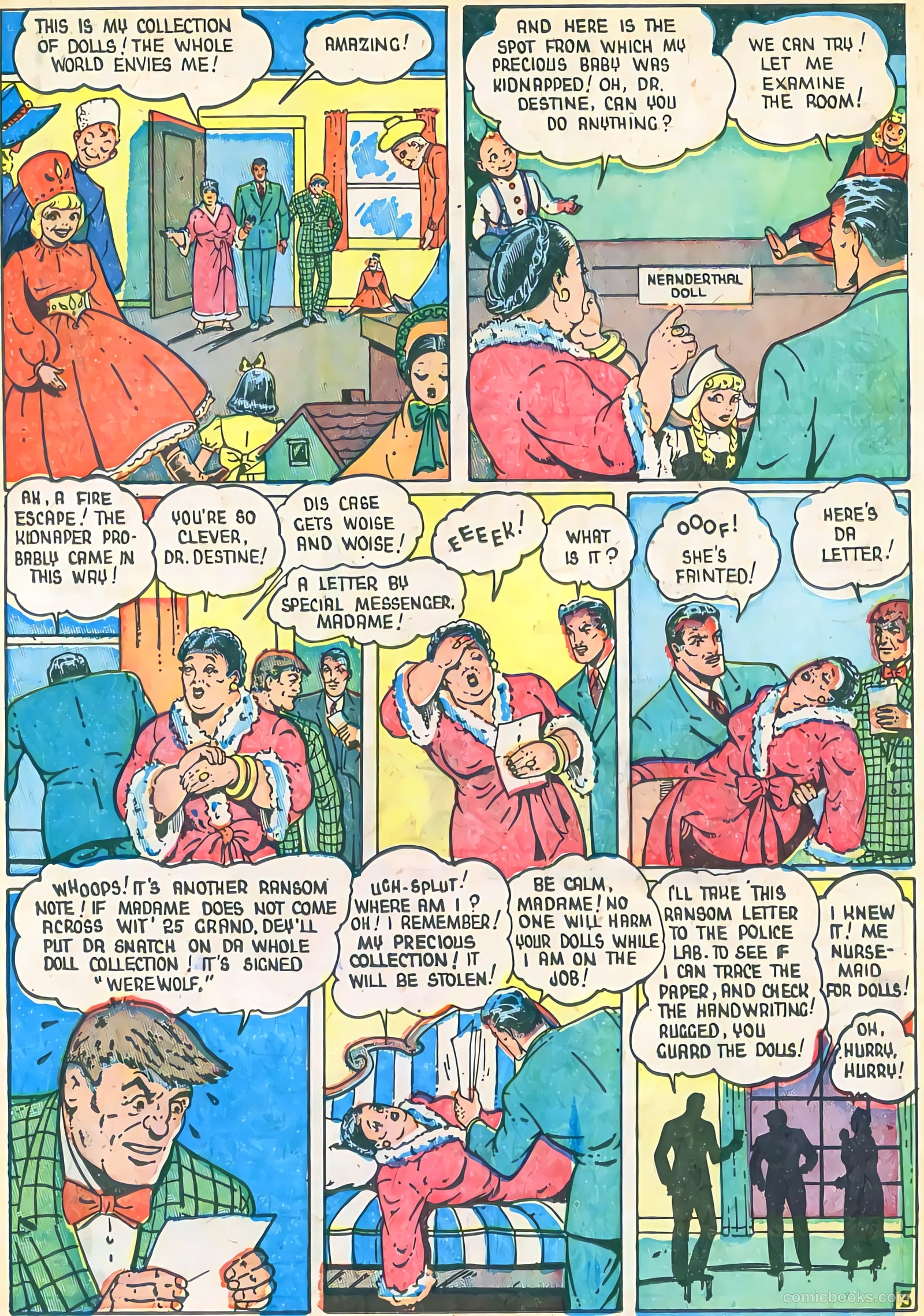 Three Aces Comics v5 #51 (1946) — page 27 of 36