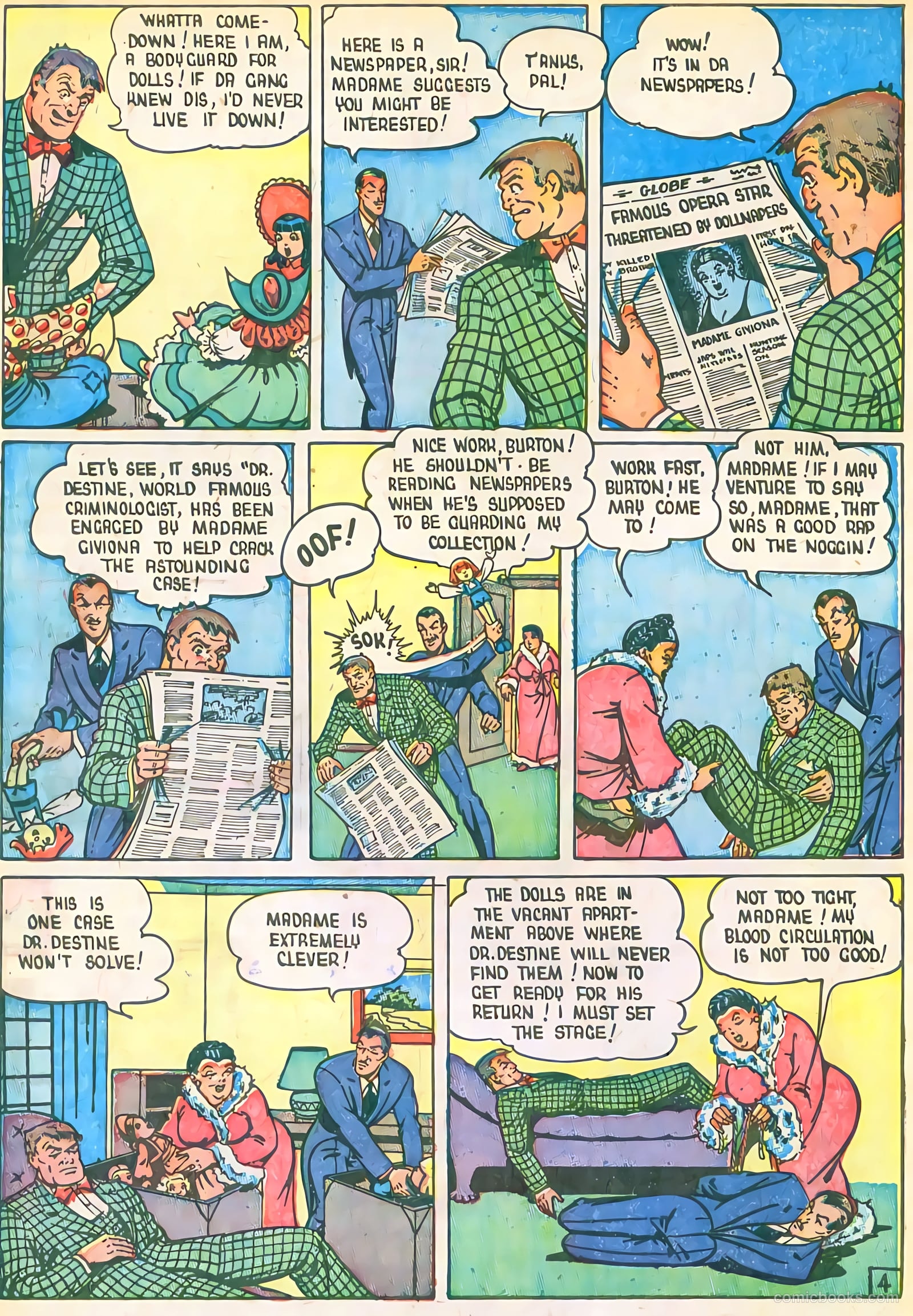 Three Aces Comics v5 #51 (1946) — page 28 of 36