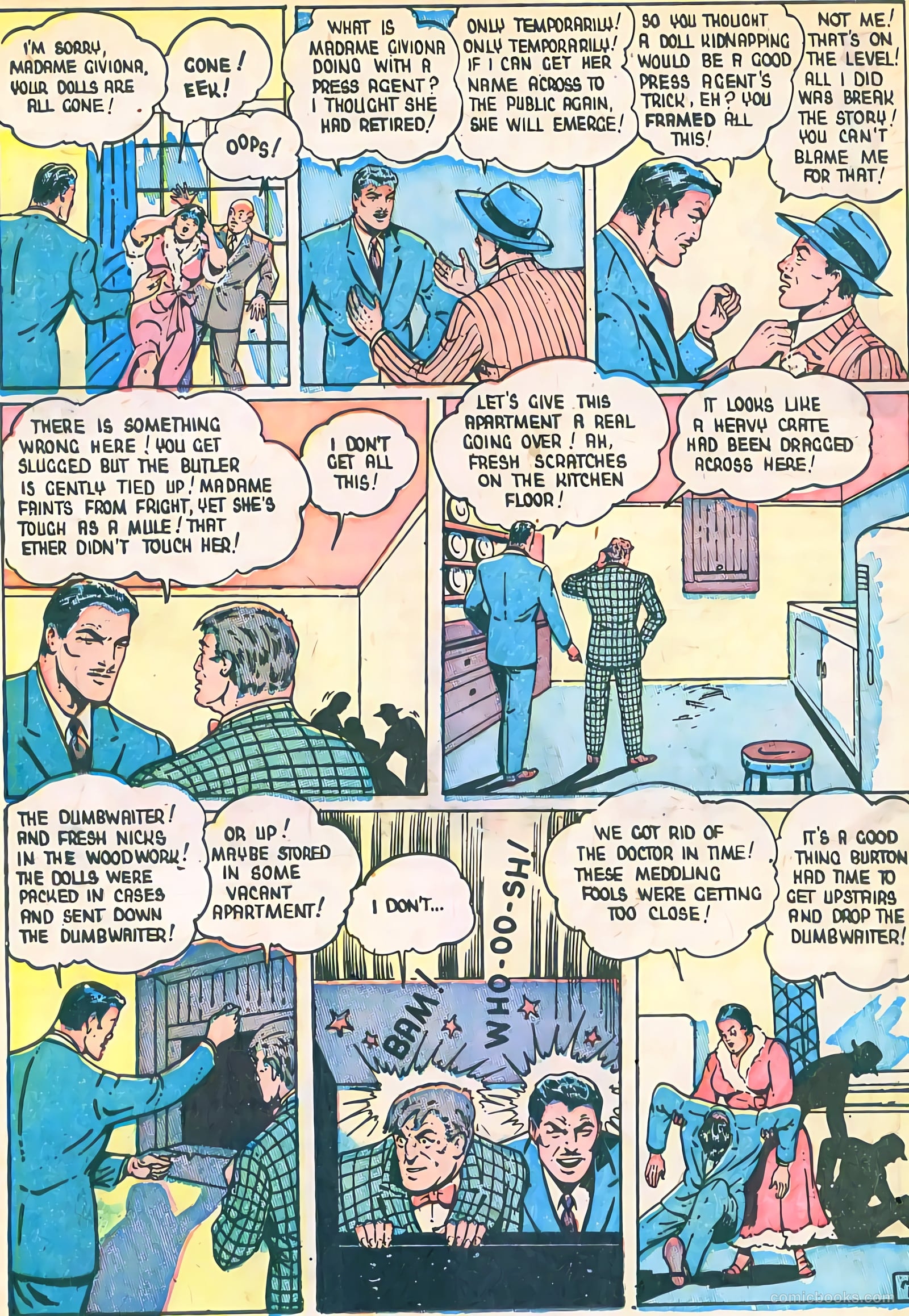 Three Aces Comics v5 #51 (1946) — page 31 of 36