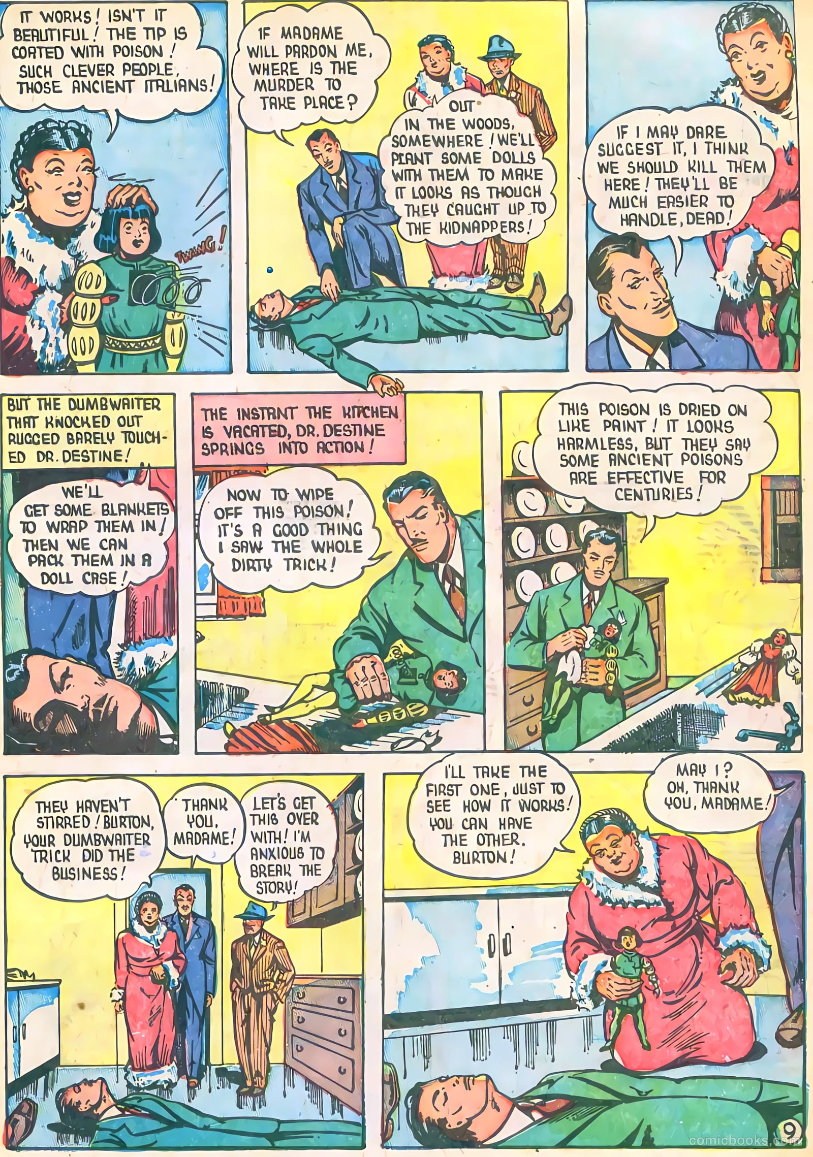 Three Aces Comics v5 #51 (1946) — page 33 of 36