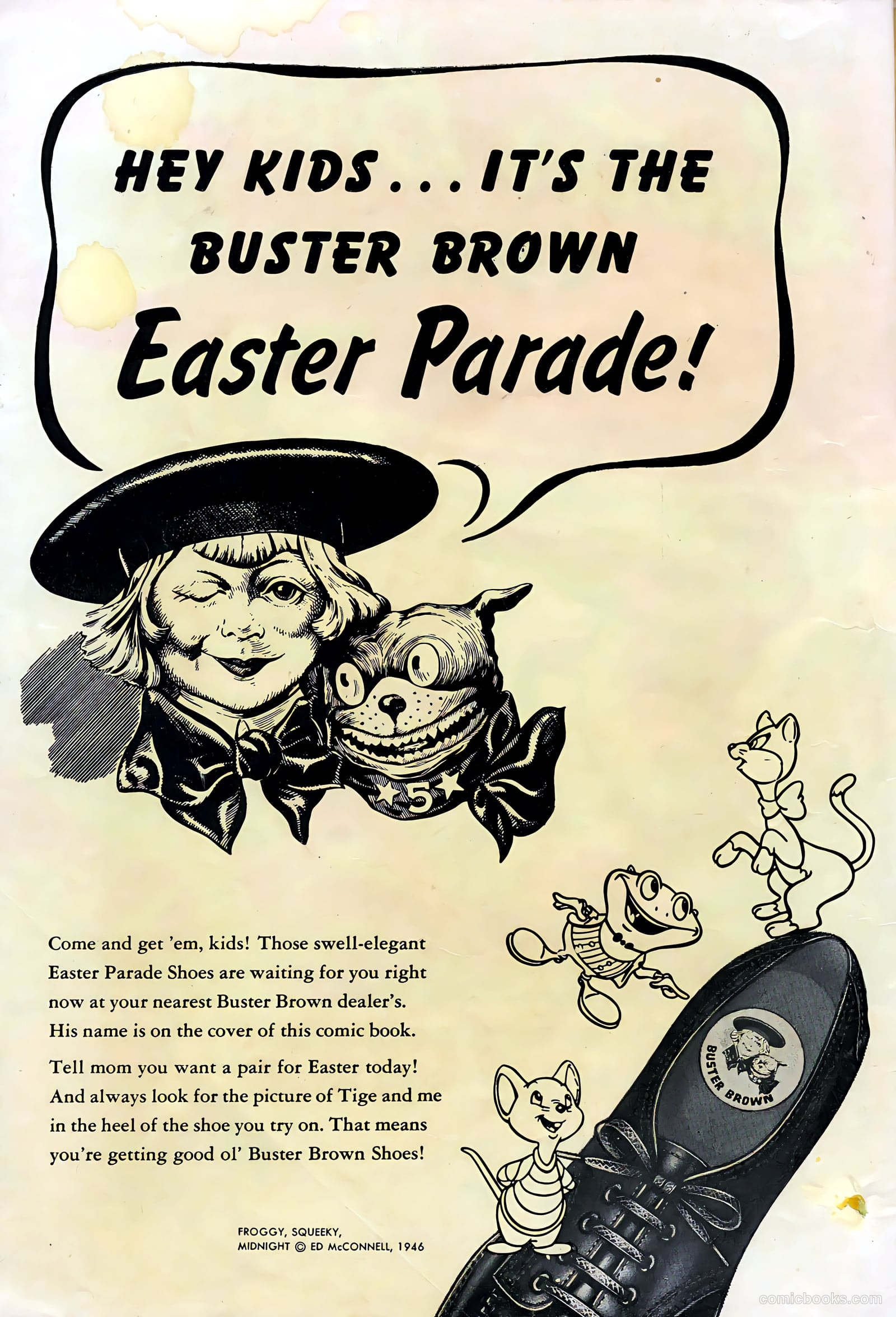 Buster Brown Comic Book #23 (1946) — page 2 of 36