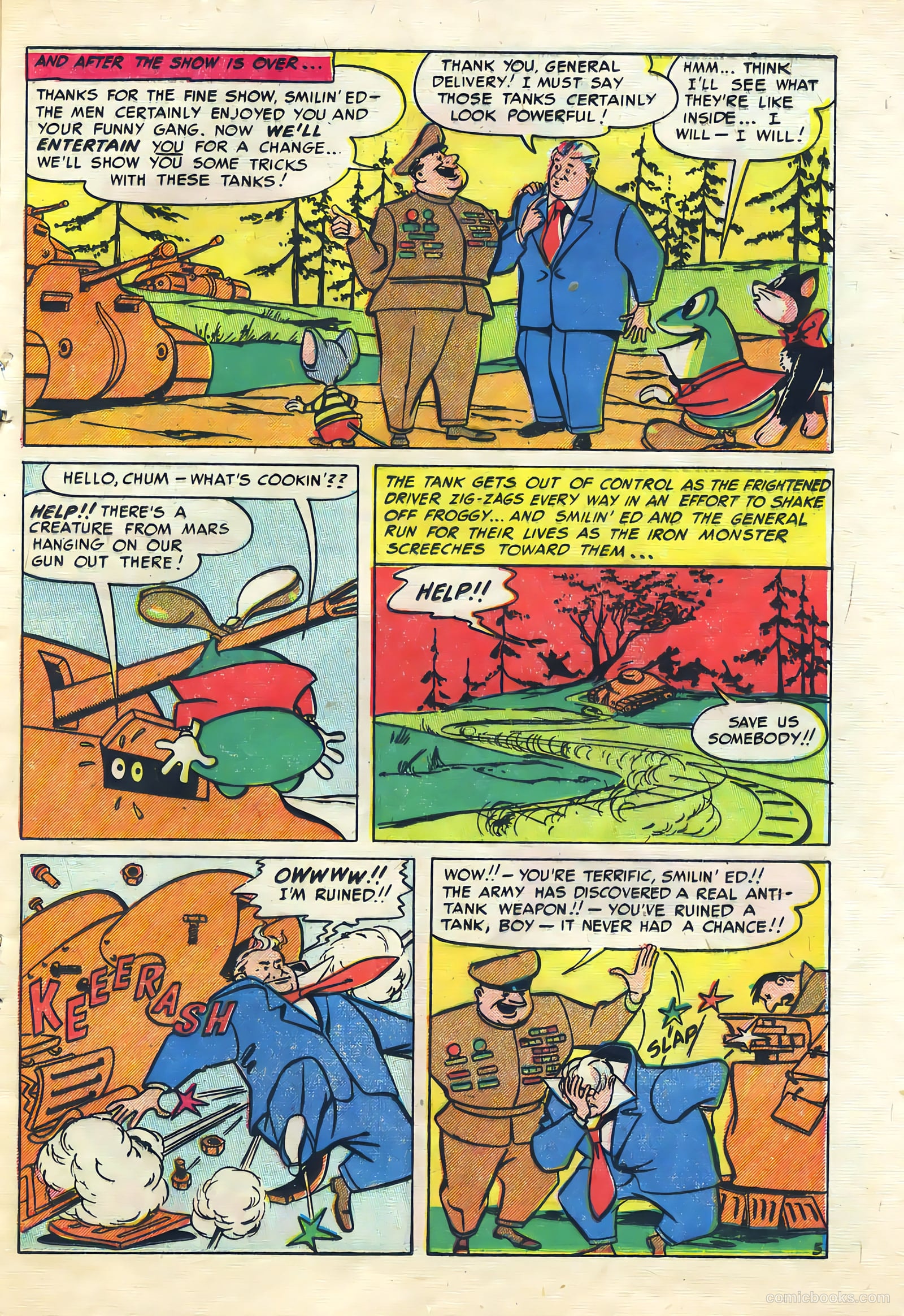 Buster Brown Comic Book #23 (1946) — page 17 of 36