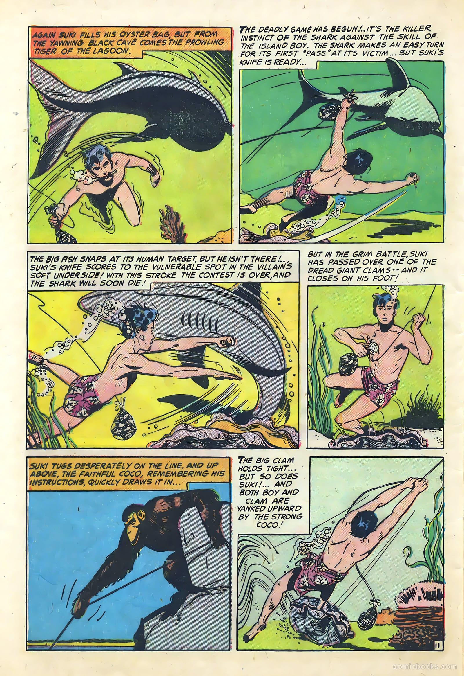 Buster Brown Comic Book #23 (1946) — page 32 of 36