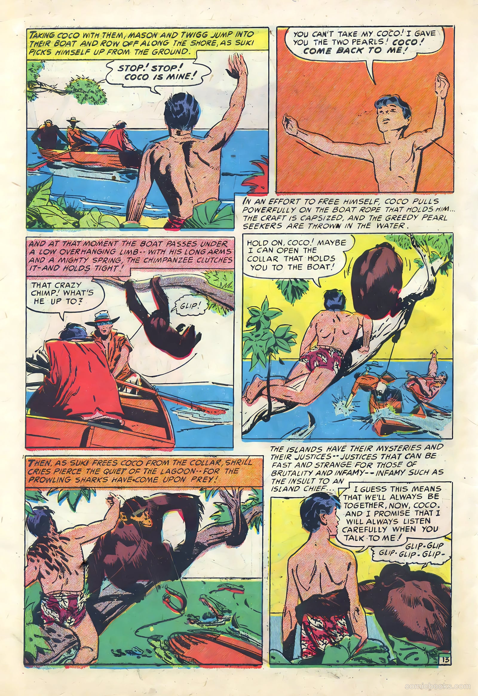 Buster Brown Comic Book #23 (1946) — page 34 of 36