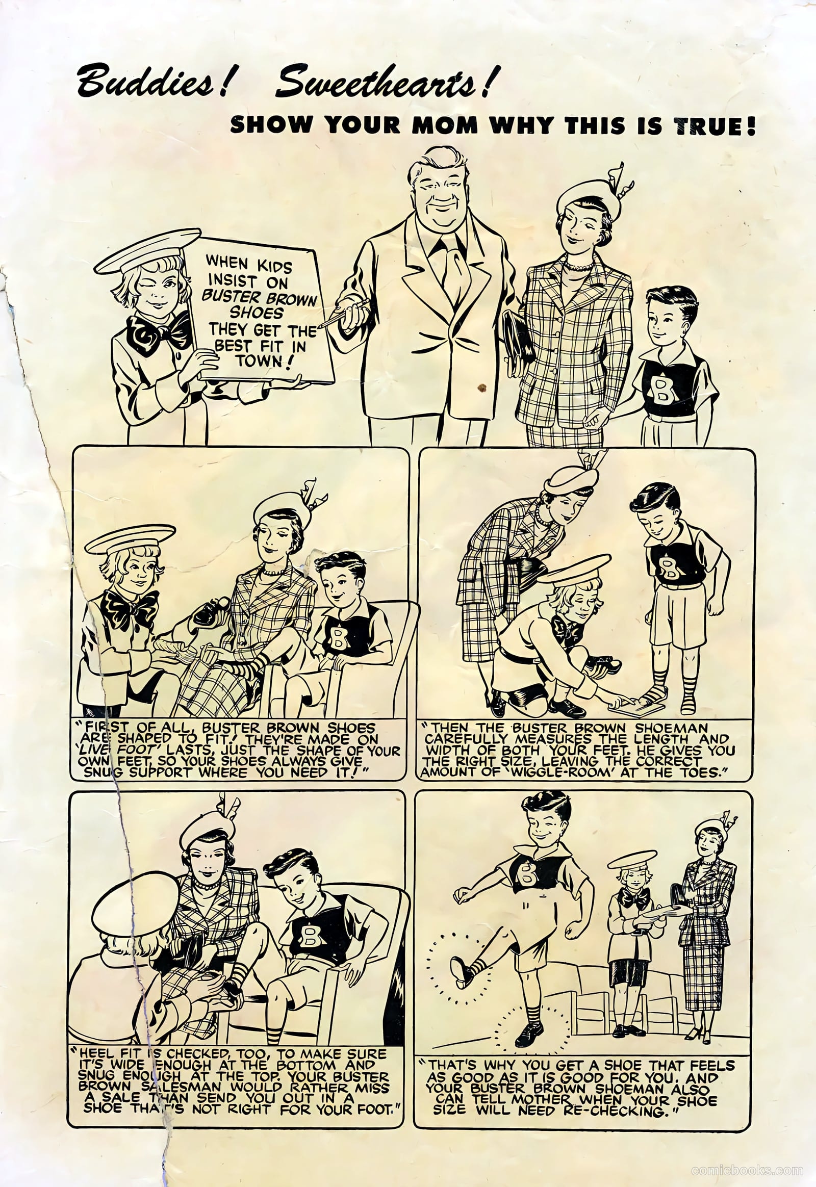 Buster Brown Comic Book #23 (1946) — page 35 of 36