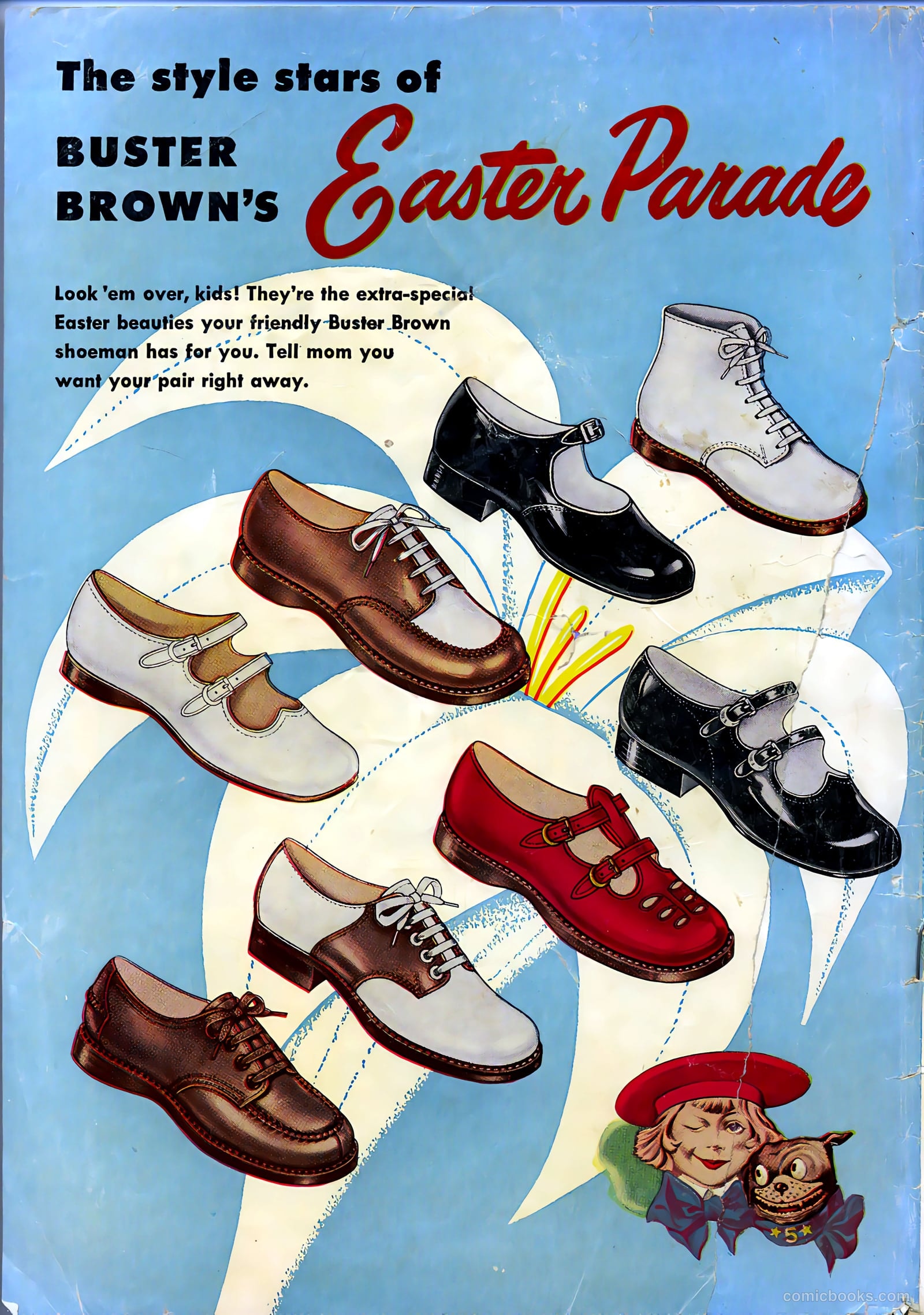 Buster Brown Comic Book #23 (1946) — page 36 of 36
