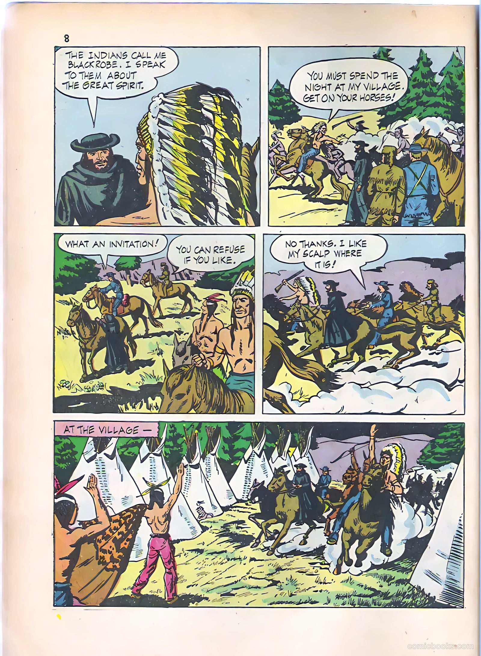 God's Heroes in America #1 (1956) — page 9 of 65