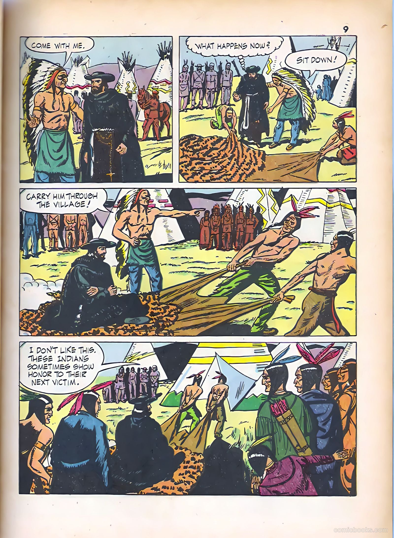 God's Heroes in America #1 (1956) — page 10 of 65