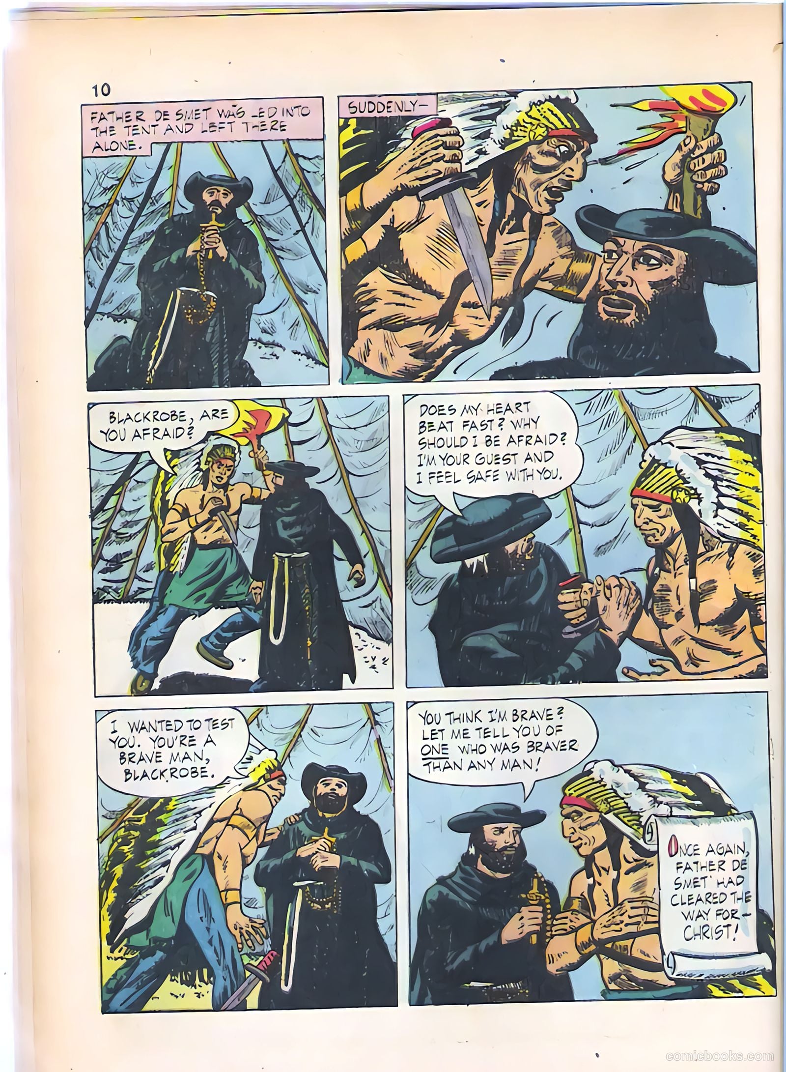 God's Heroes in America #1 (1956) — page 11 of 65