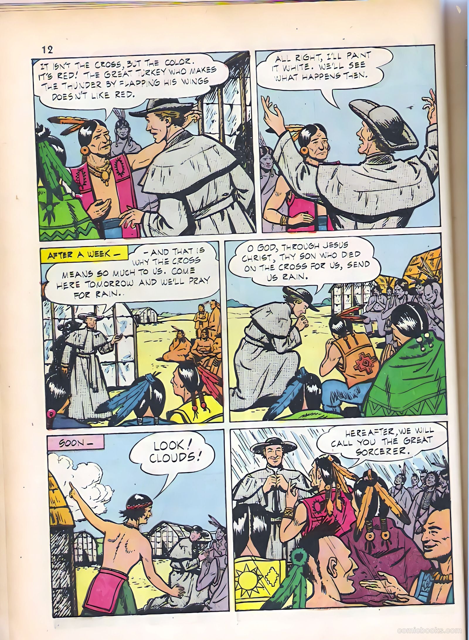 God's Heroes in America #1 (1956) — page 13 of 65