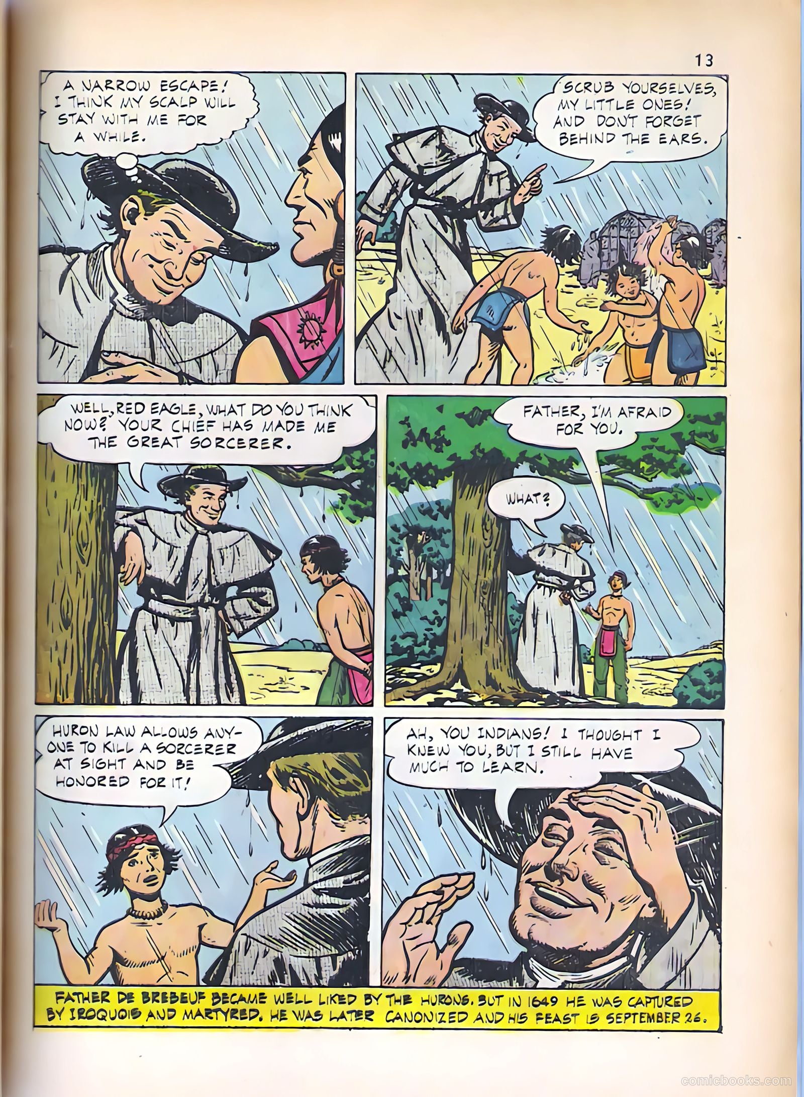 God's Heroes in America #1 (1956) — page 14 of 65