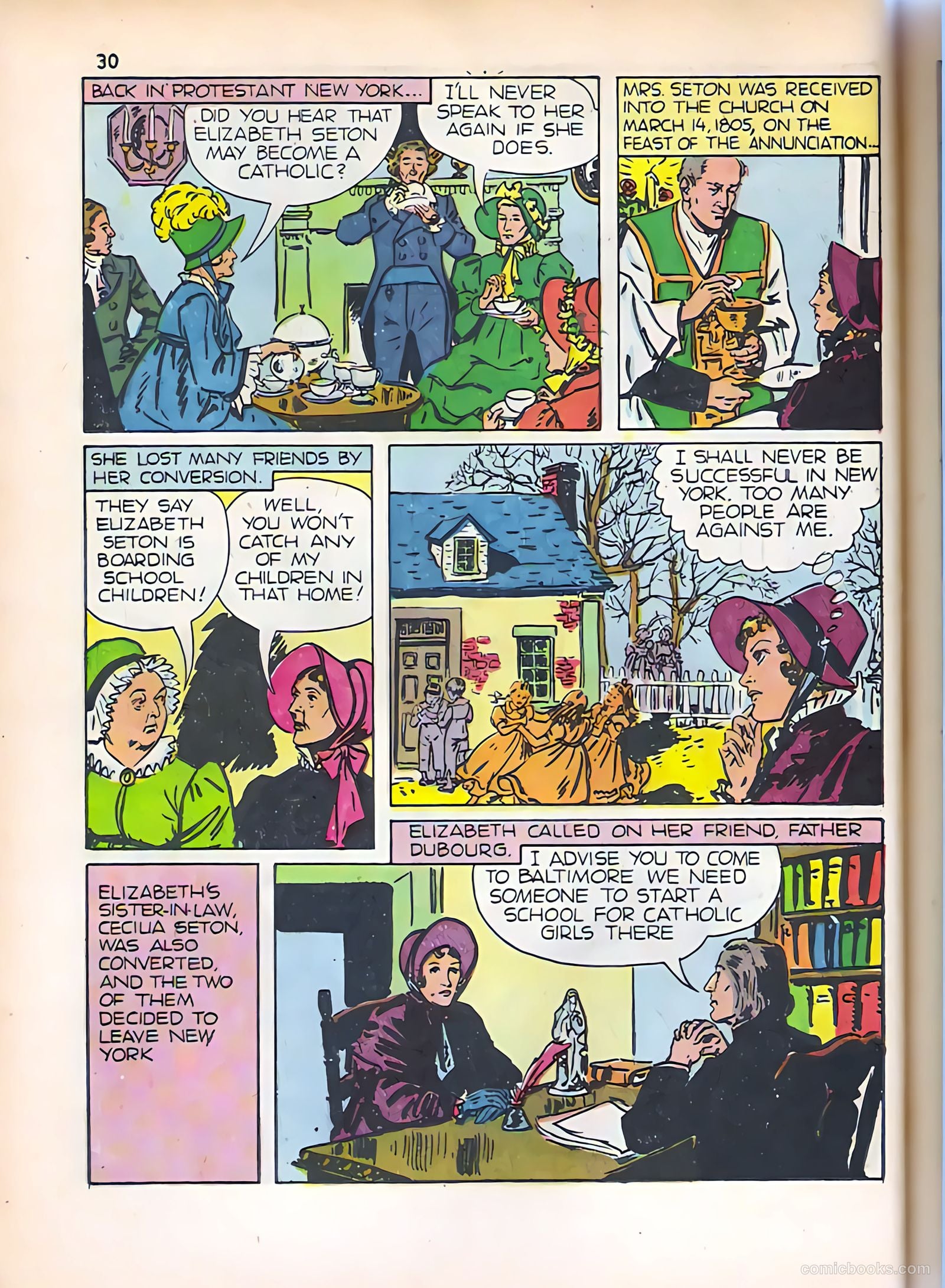 God's Heroes in America #1 (1956) — page 31 of 65