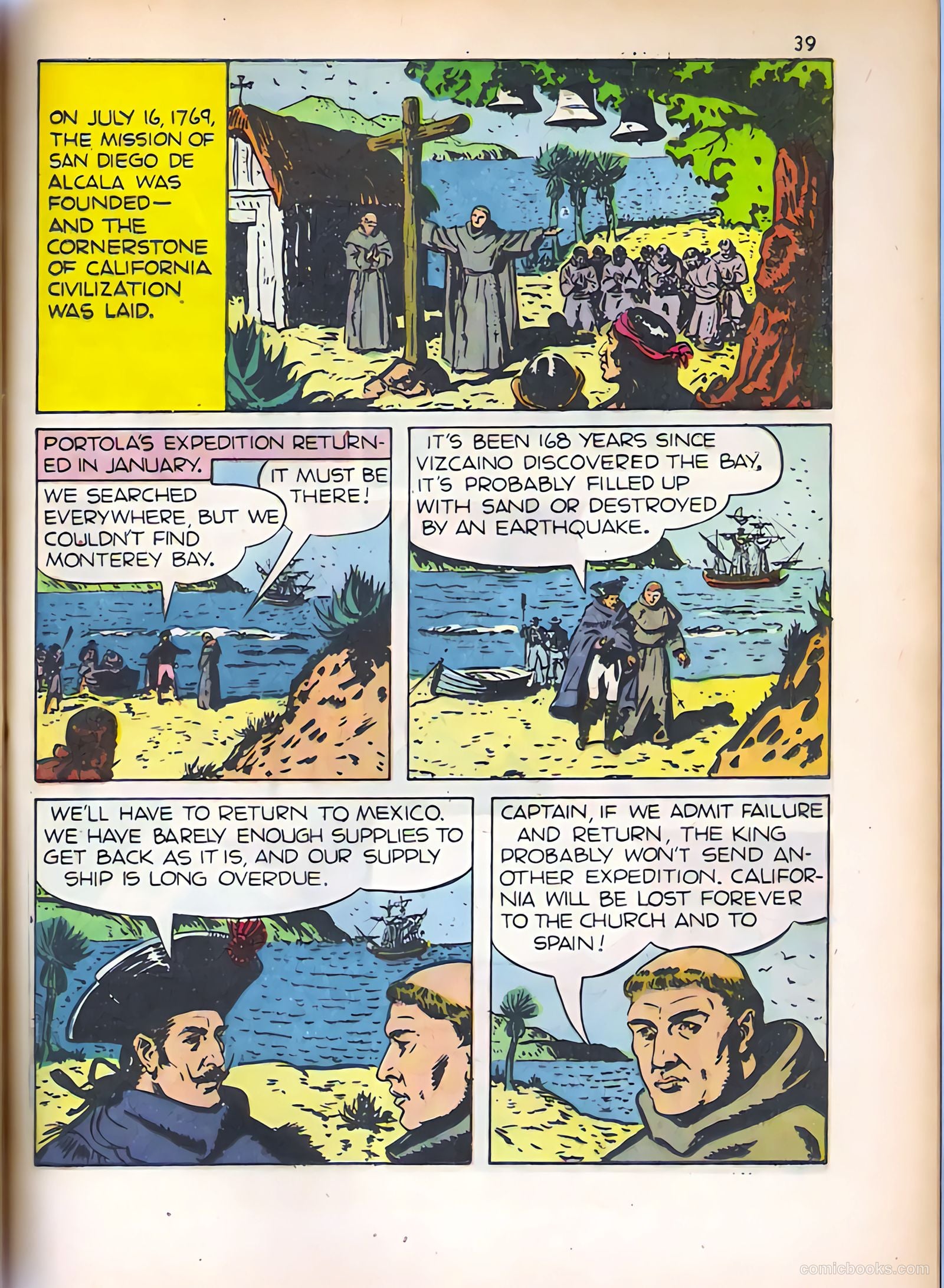 God's Heroes in America #1 (1956) — page 40 of 65