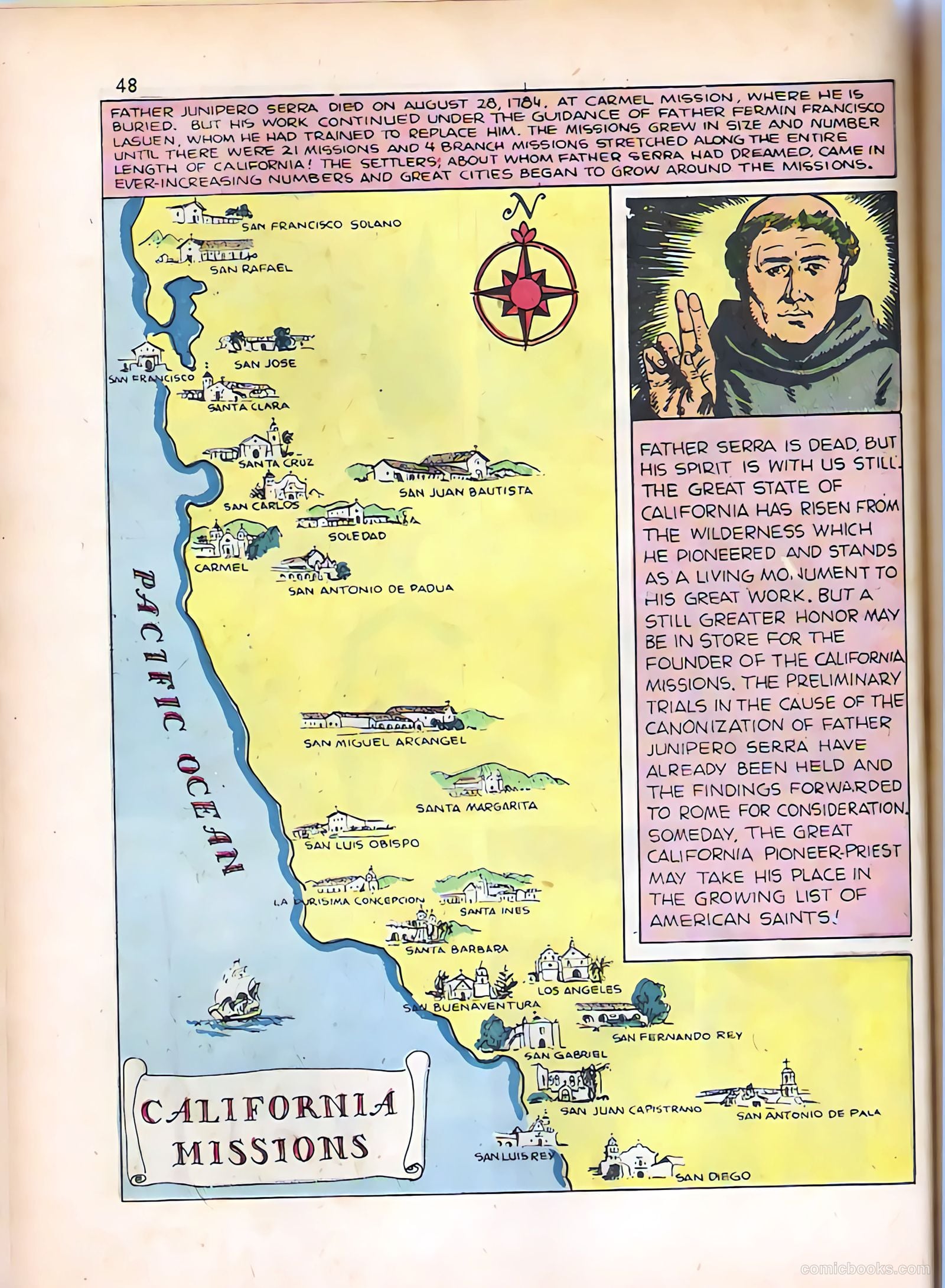 God's Heroes in America #1 (1956) — page 49 of 65