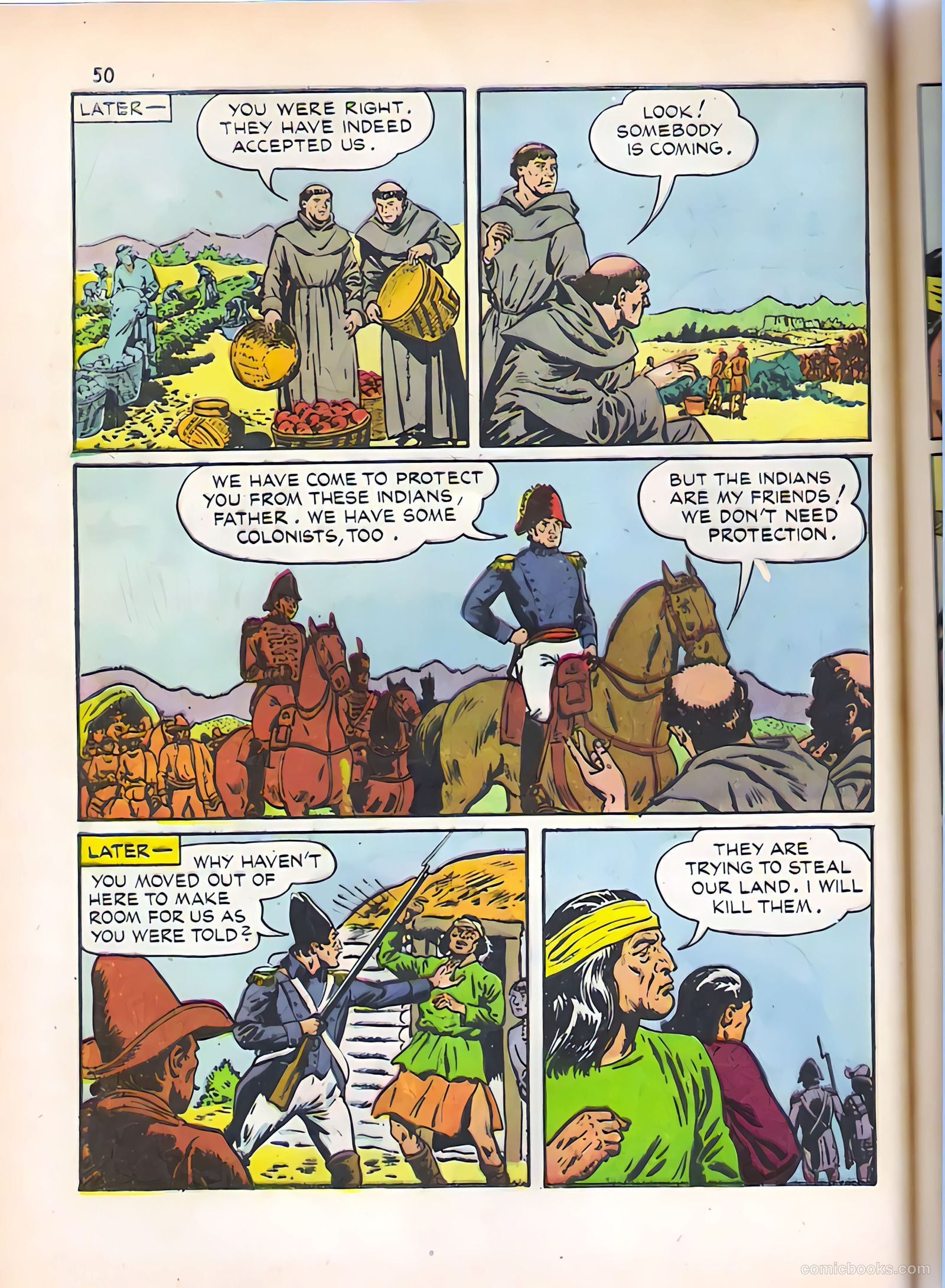 God's Heroes in America #1 (1956) — page 51 of 65