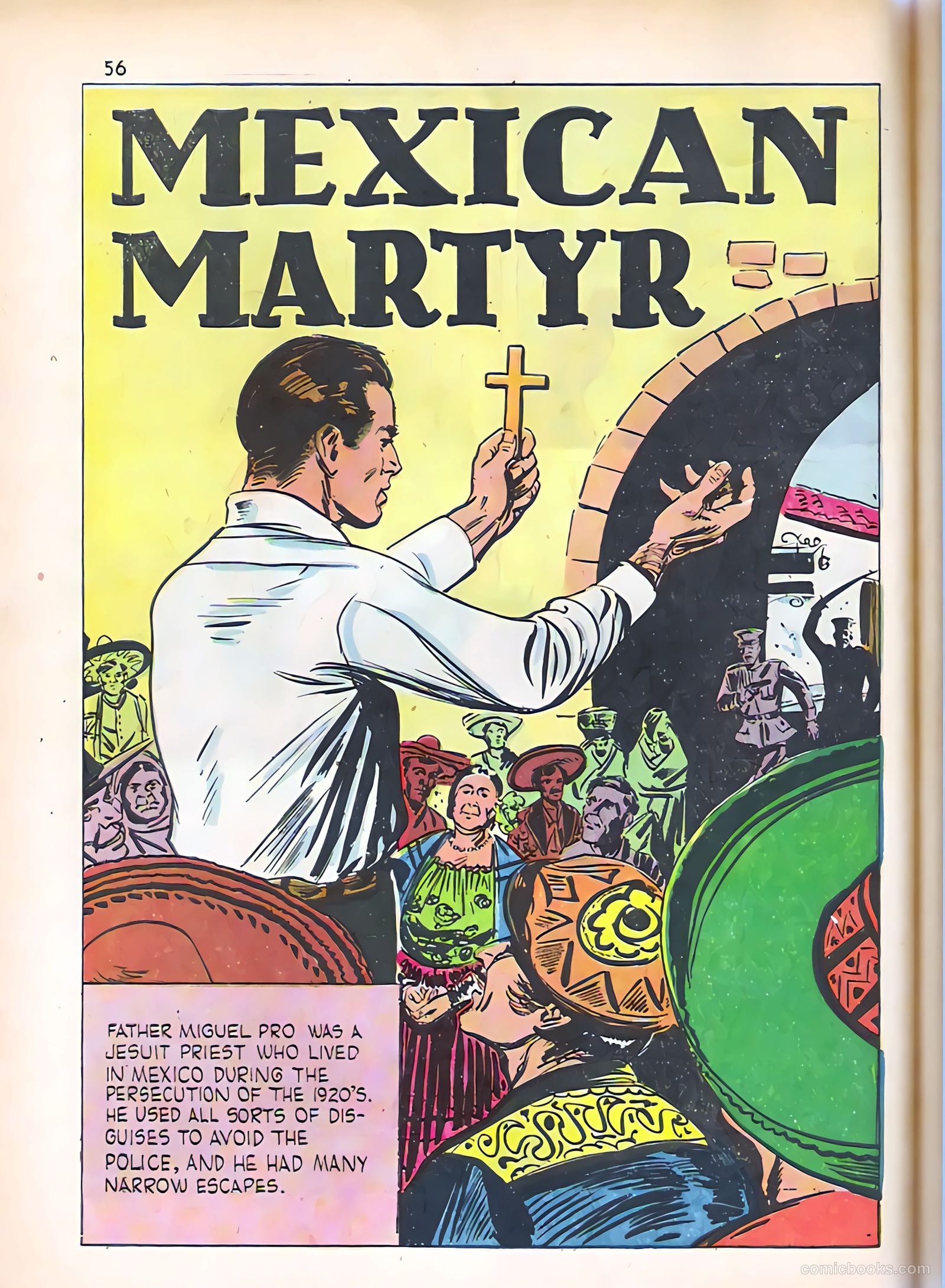 God's Heroes in America #1 (1956) — page 57 of 65