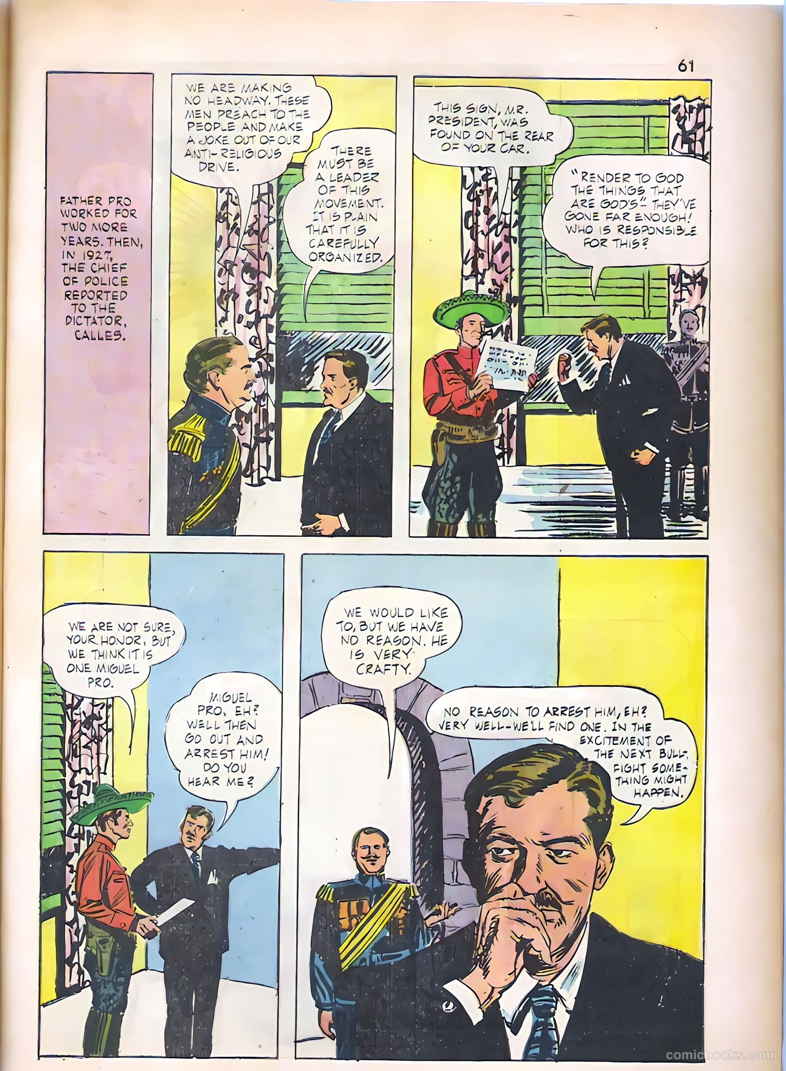 God's Heroes in America #1 (1956) — page 62 of 65