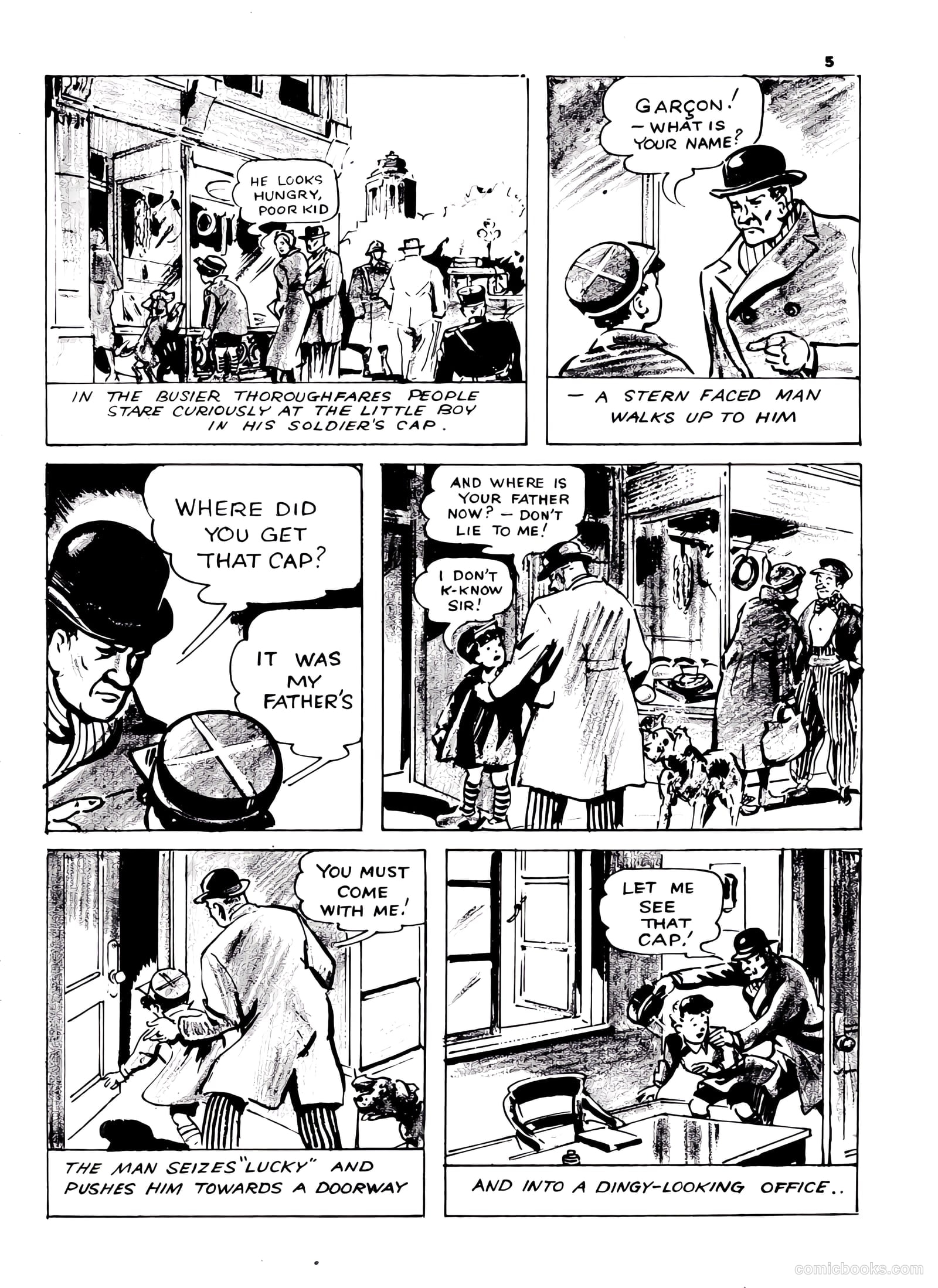 Lucky Comics v1 #8 (1942) — page 5 of 52