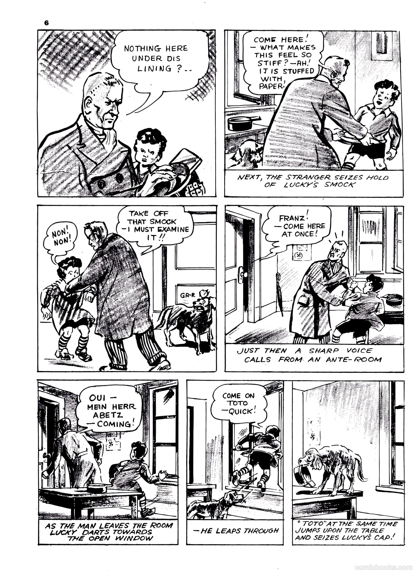 Lucky Comics v1 #8 (1942) — page 6 of 52