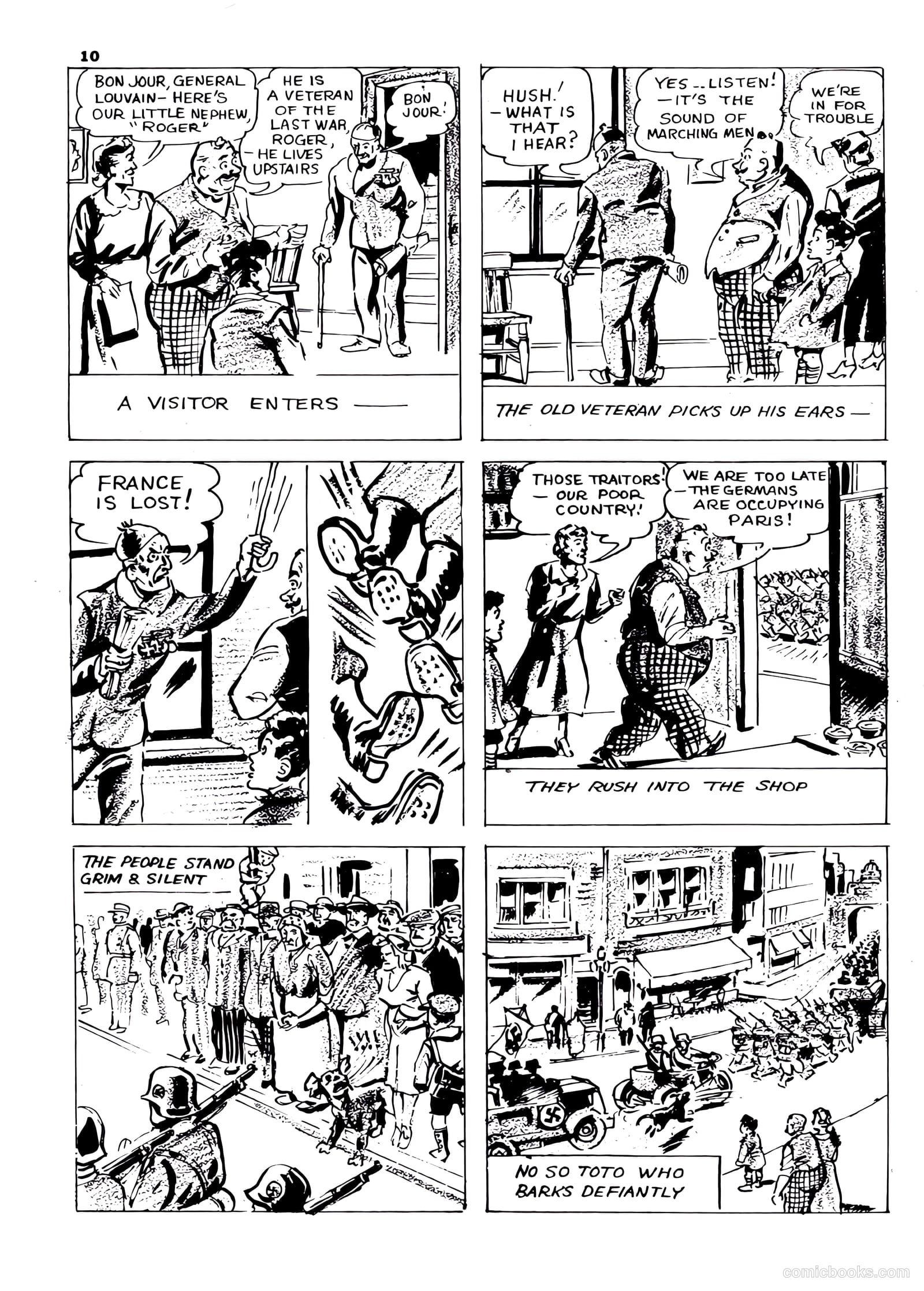 Lucky Comics v1 #8 (1942) — page 10 of 52