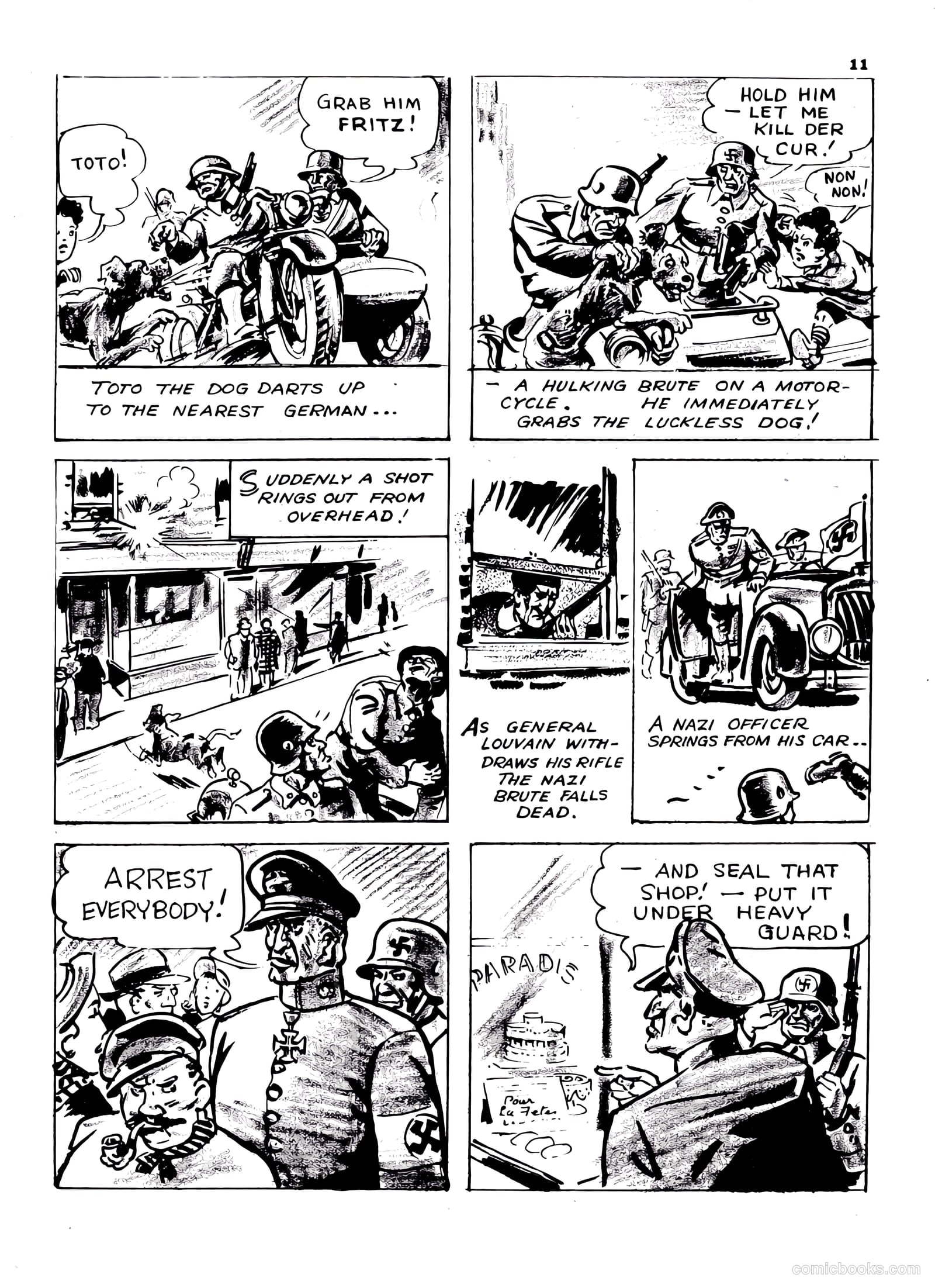 Lucky Comics v1 #8 (1942) — page 11 of 52