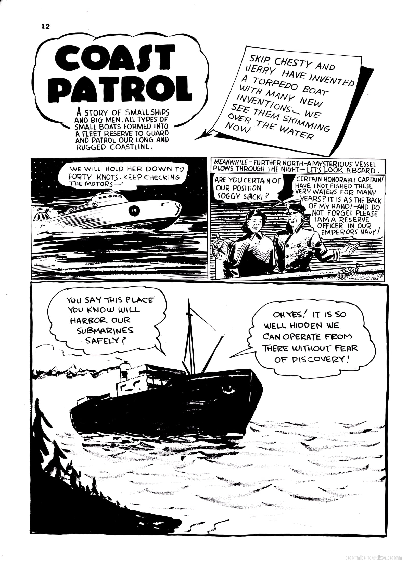 Lucky Comics v1 #8 (1942) — page 12 of 52