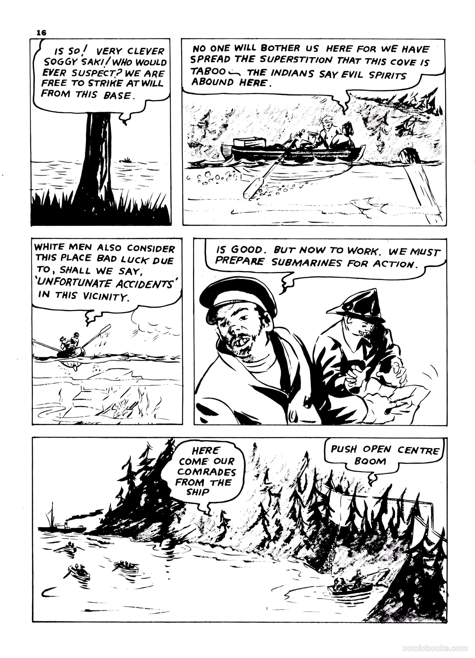 Lucky Comics v1 #8 (1942) — page 16 of 52