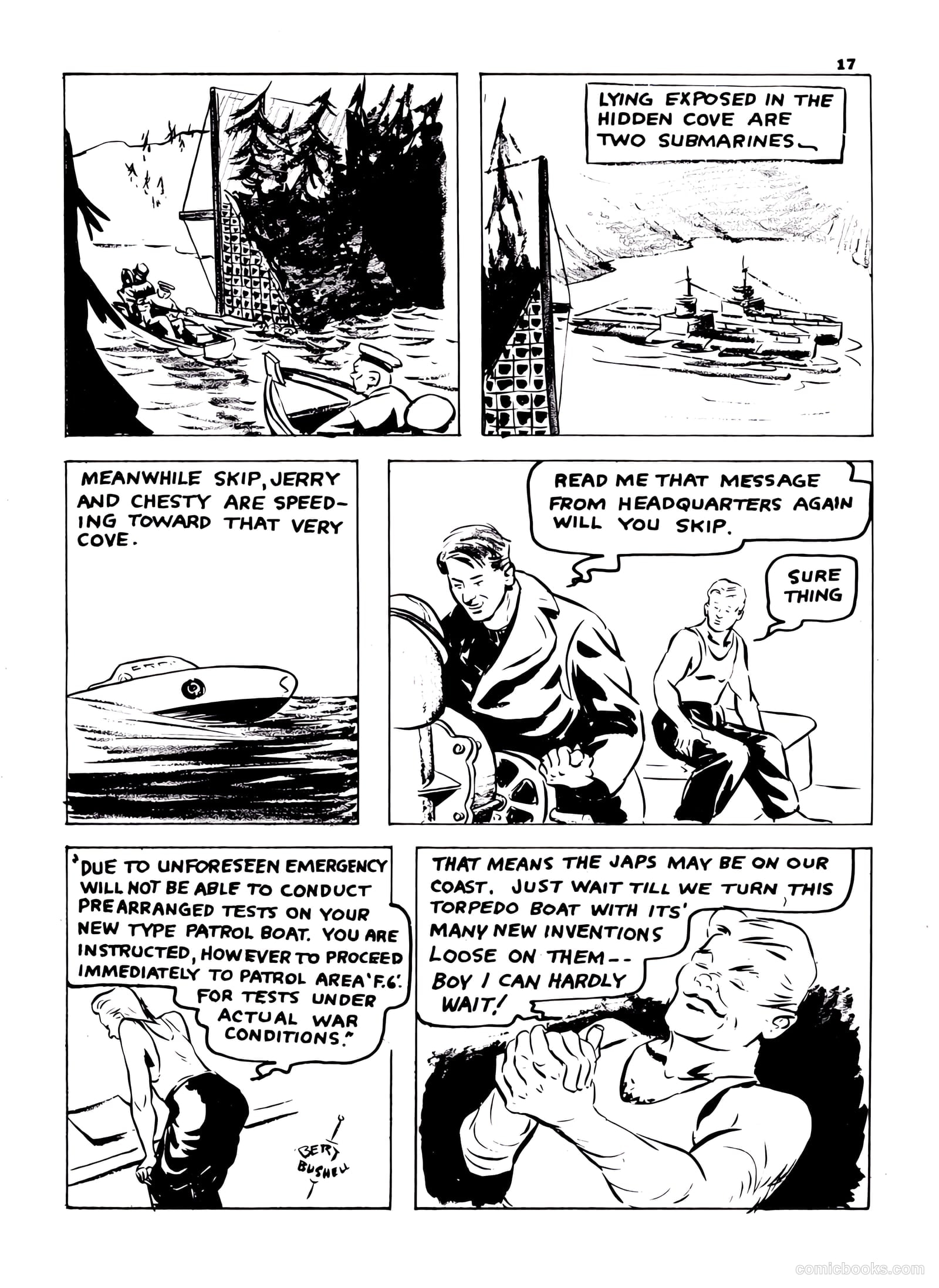 Lucky Comics v1 #8 (1942) — page 17 of 52