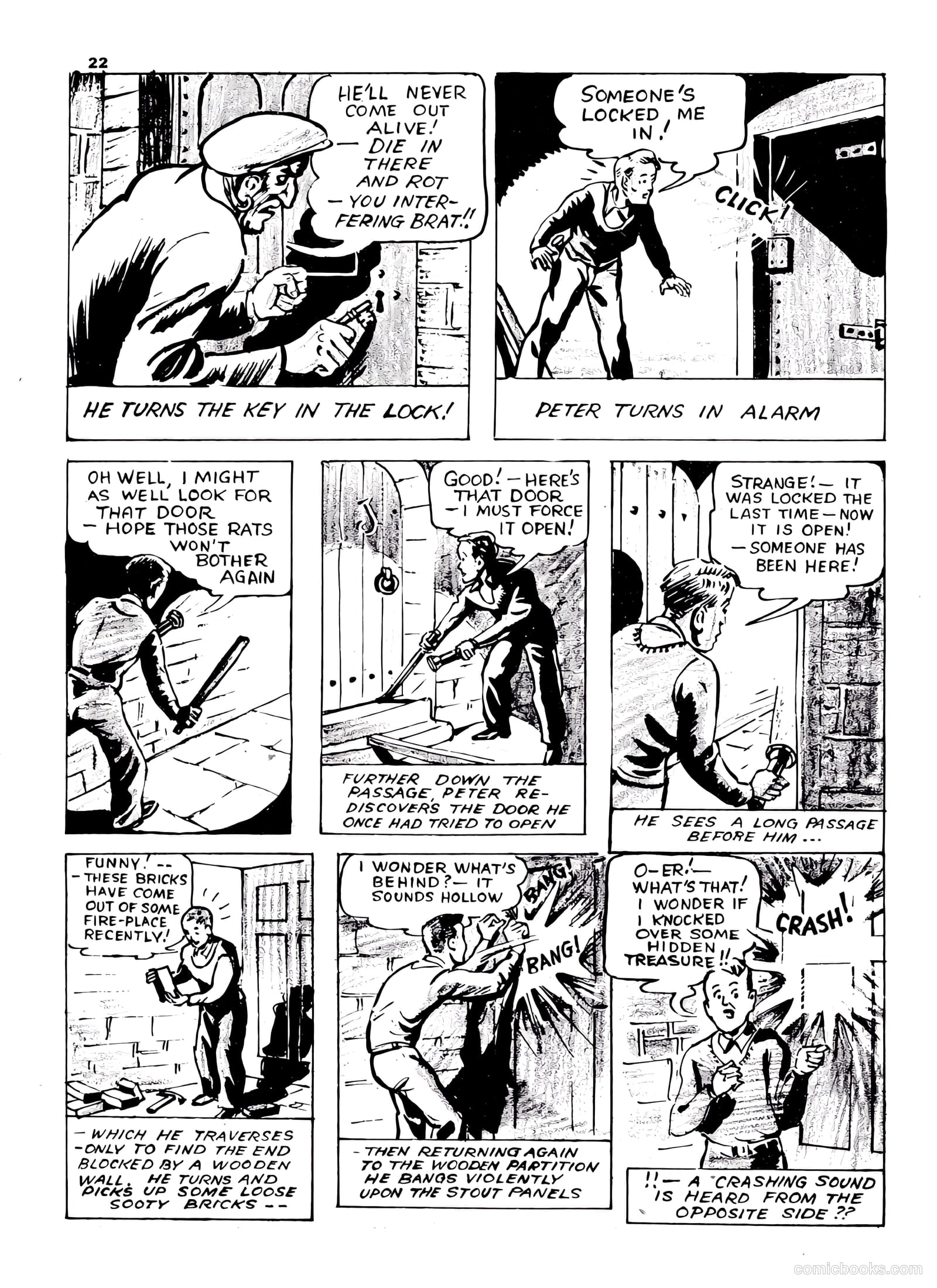 Lucky Comics v1 #8 (1942) — page 22 of 52
