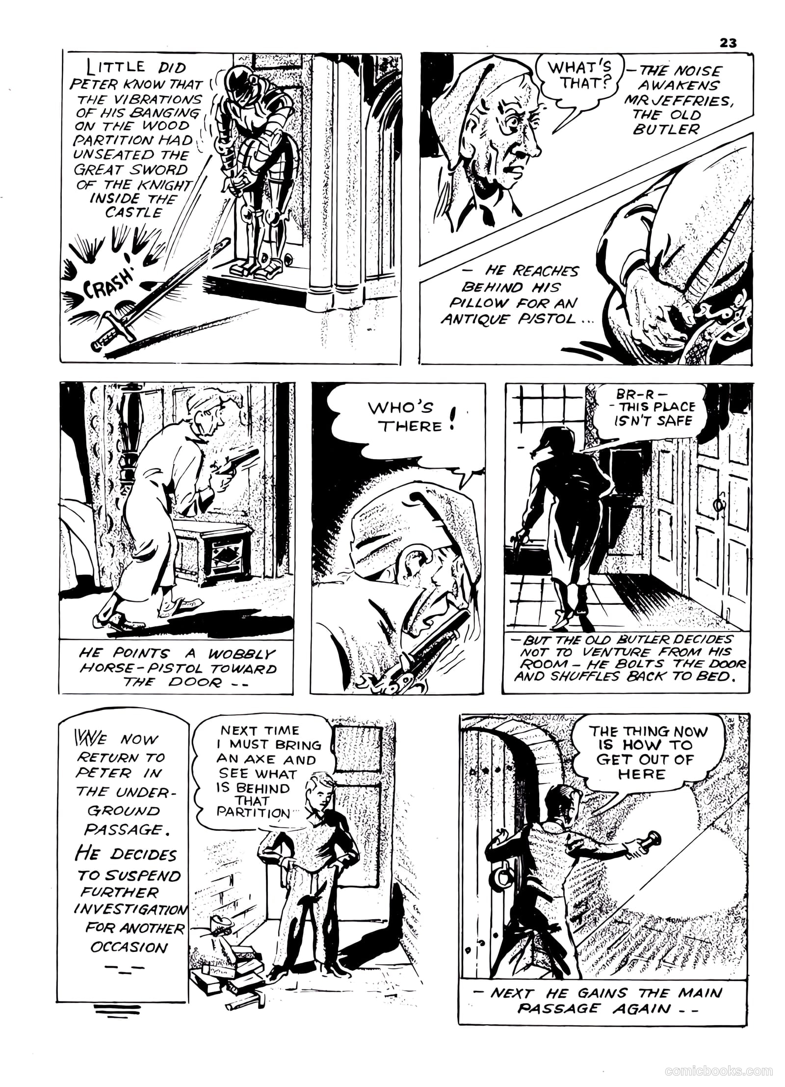 Lucky Comics v1 #8 (1942) — page 23 of 52