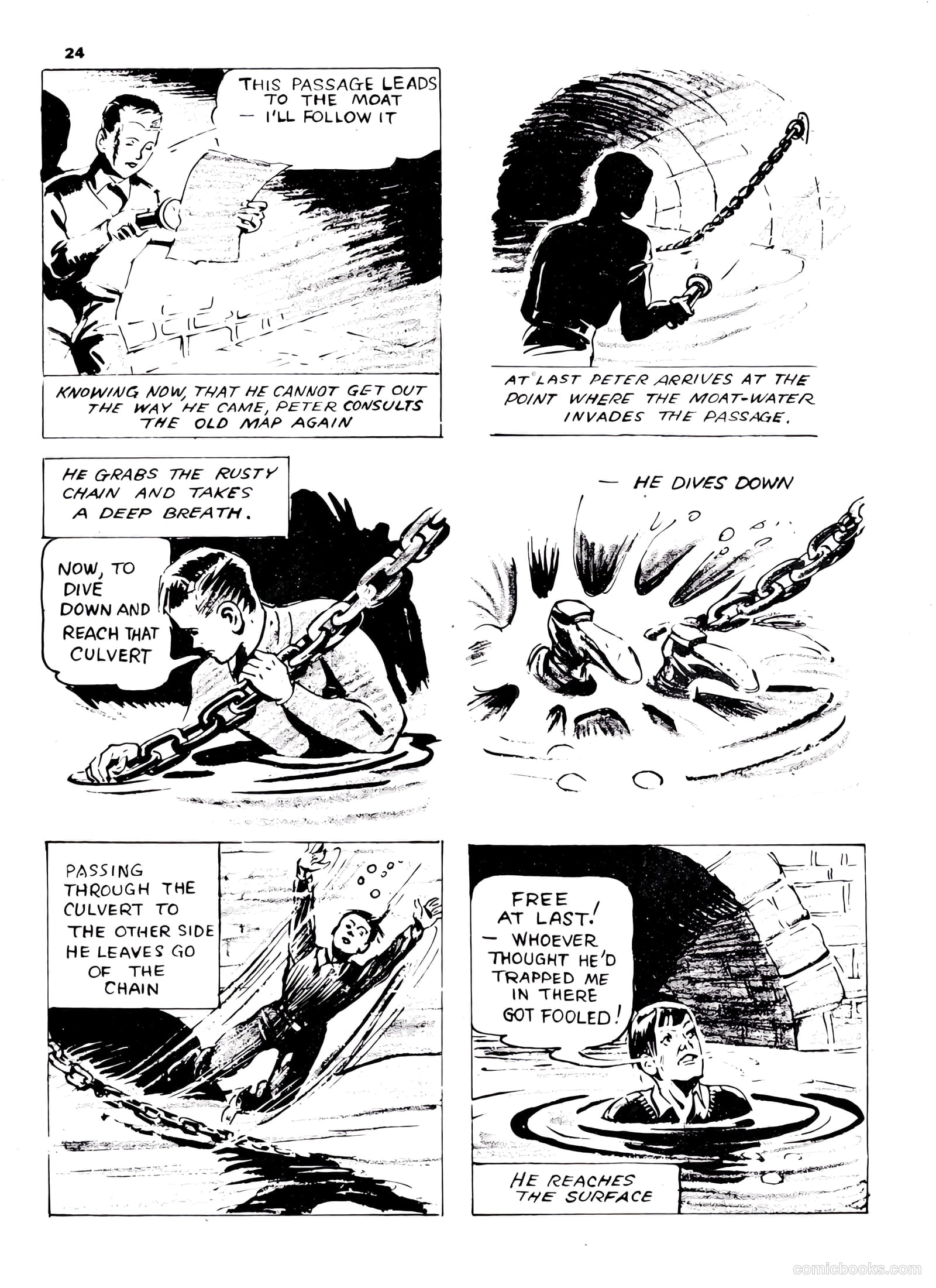 Lucky Comics v1 #8 (1942) — page 24 of 52