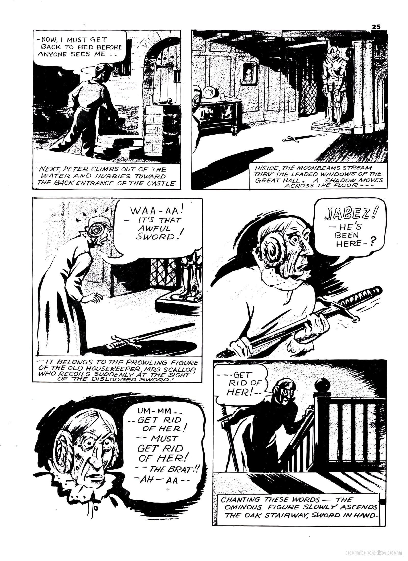 Lucky Comics v1 #8 (1942) — page 25 of 52