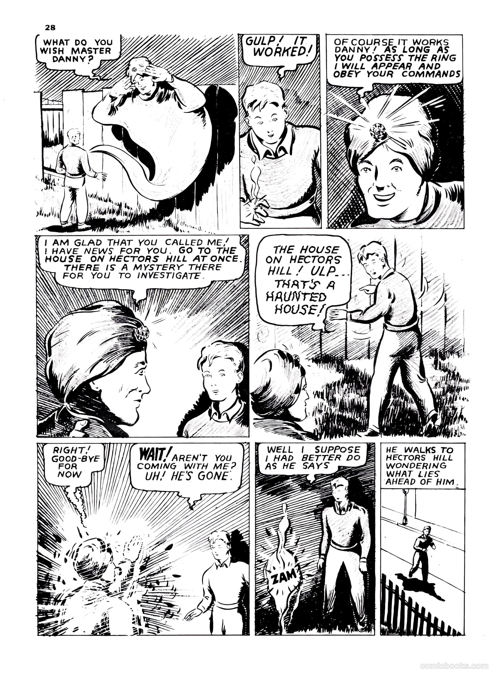 Lucky Comics v1 #8 (1942) — page 28 of 52