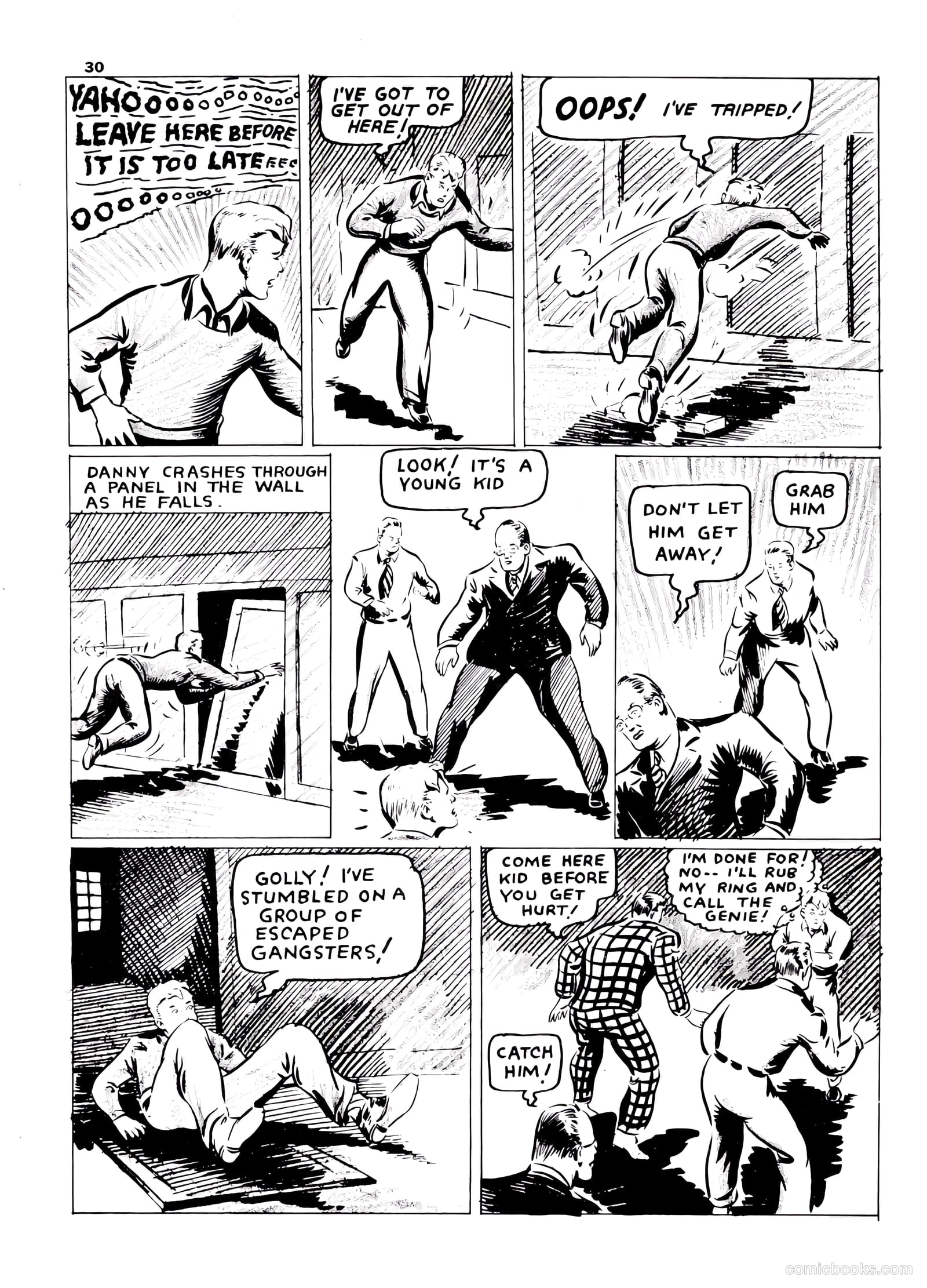 Lucky Comics v1 #8 (1942) — page 30 of 52