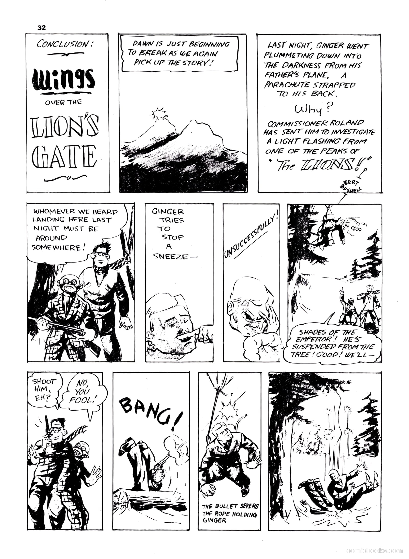 Lucky Comics v1 #8 (1942) — page 32 of 52