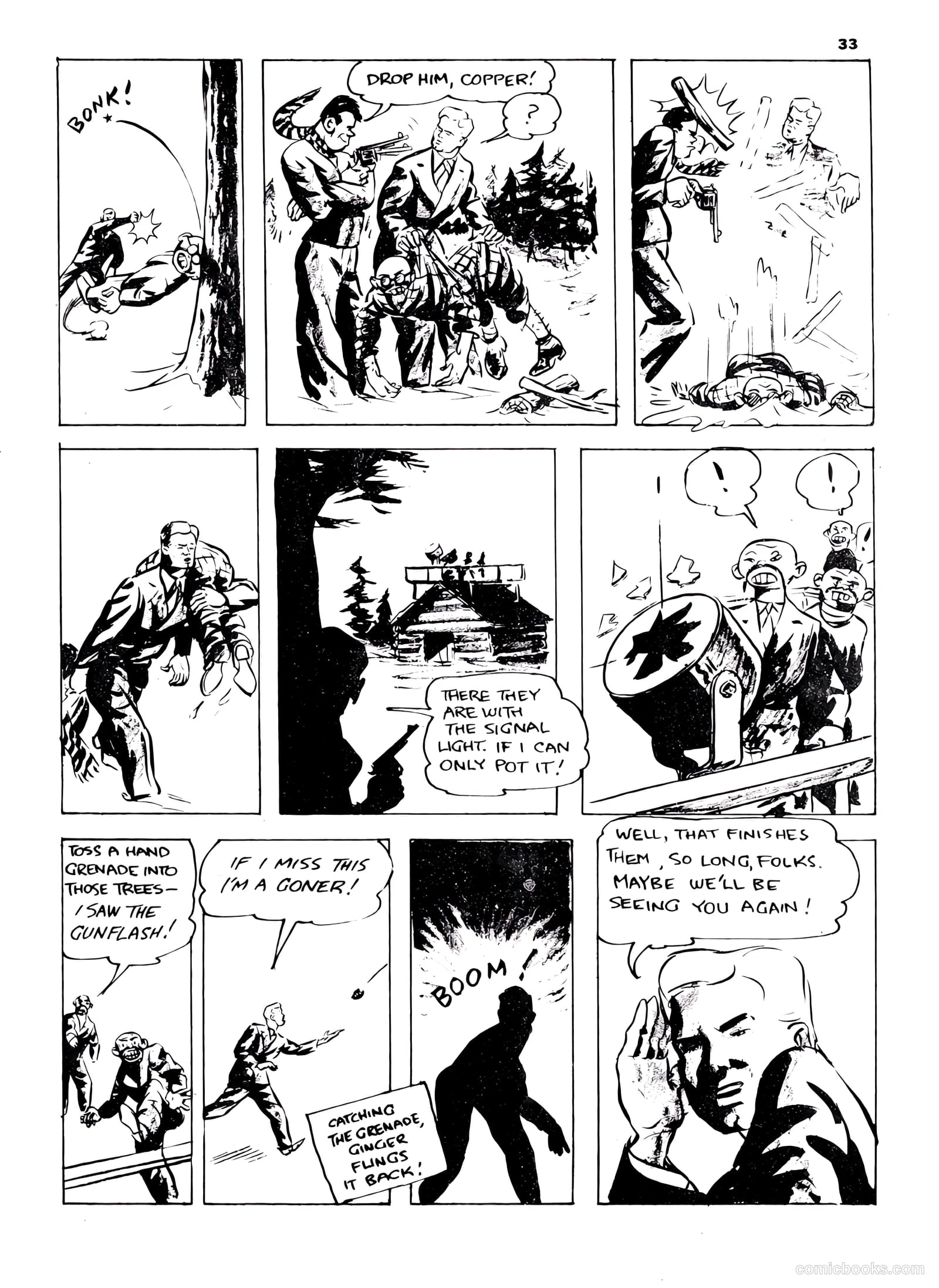 Lucky Comics v1 #8 (1942) — page 33 of 52