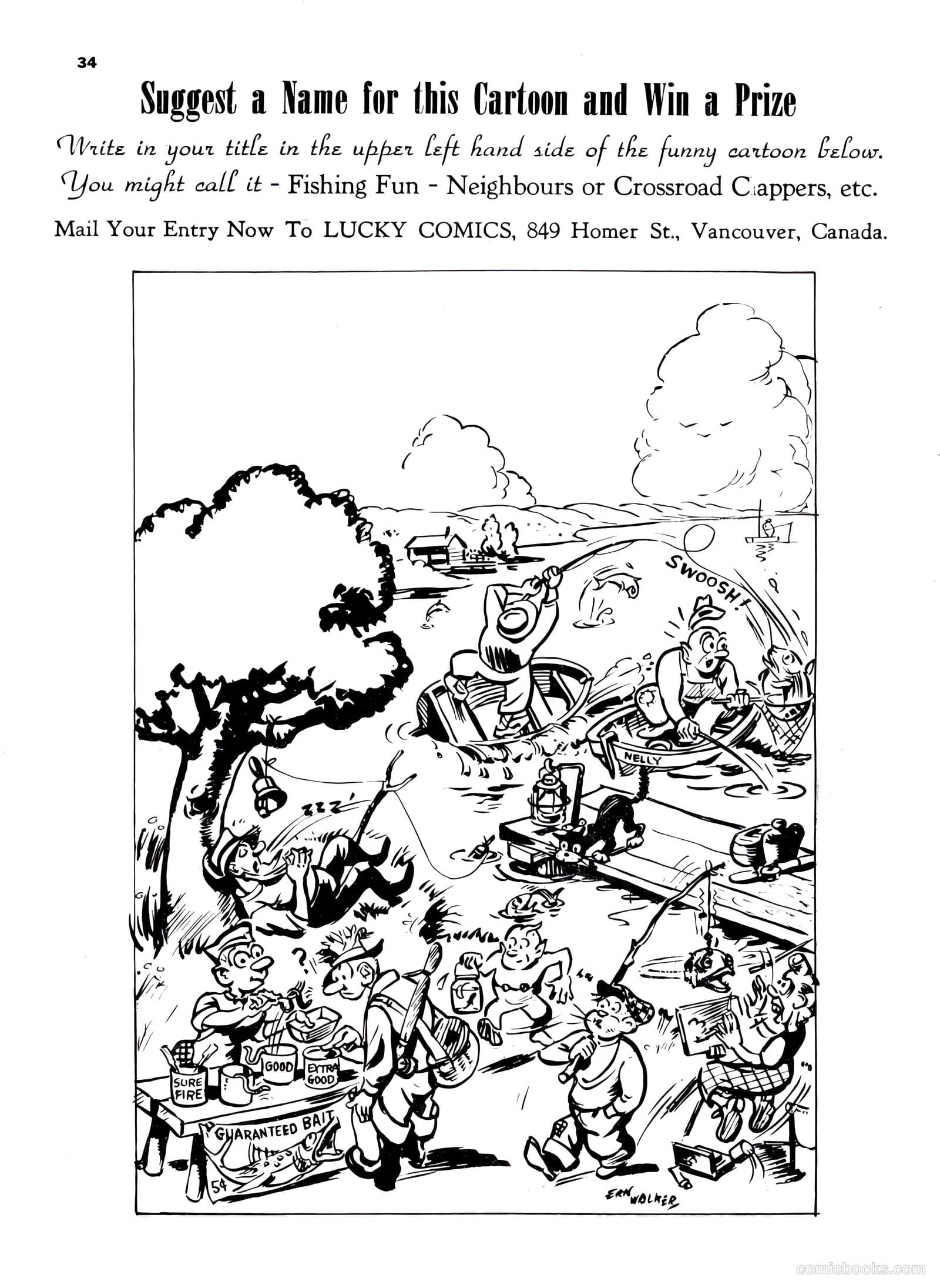Lucky Comics v1 #8 (1942) — page 34 of 52