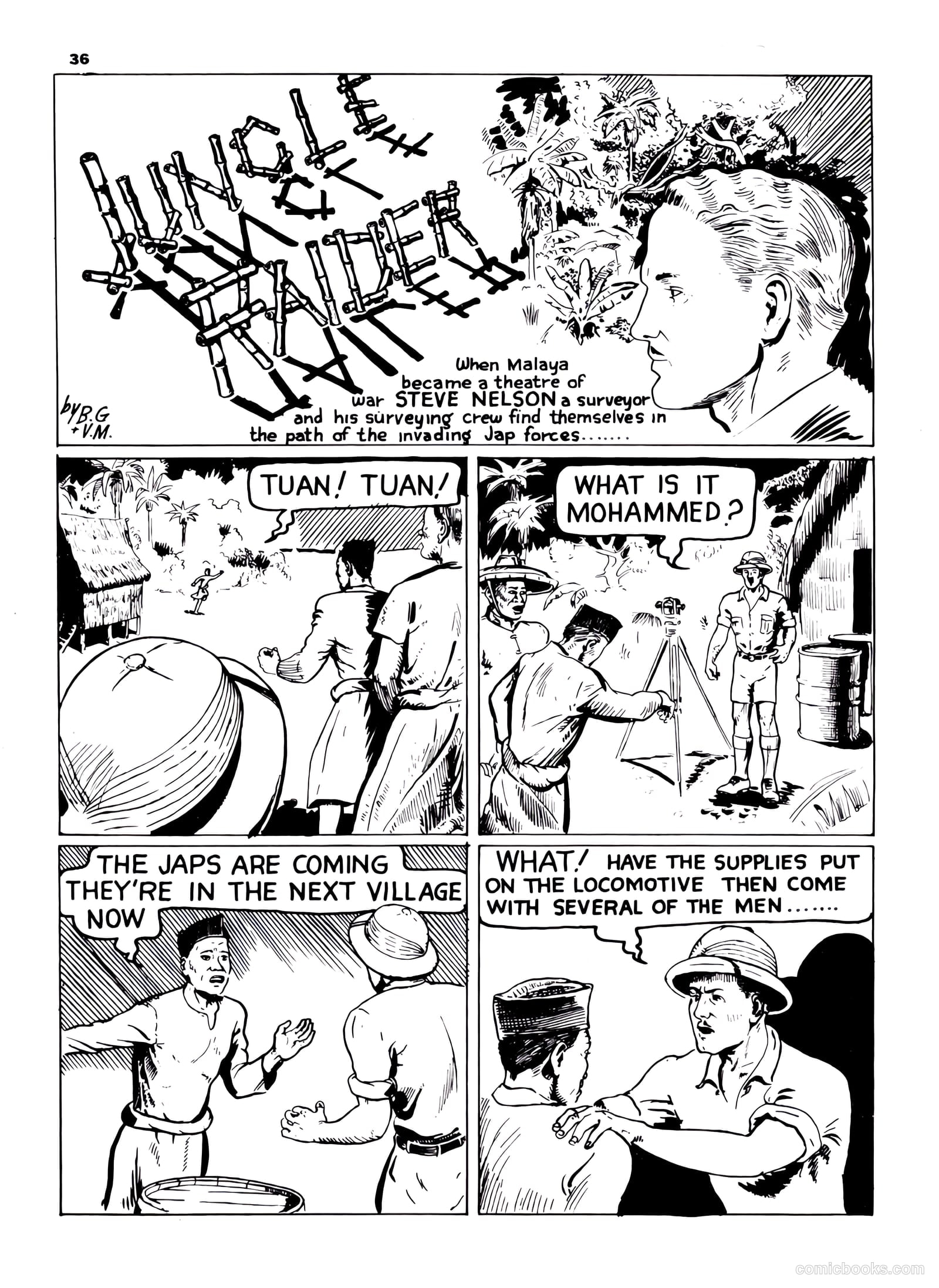Lucky Comics v1 #8 (1942) — page 36 of 52