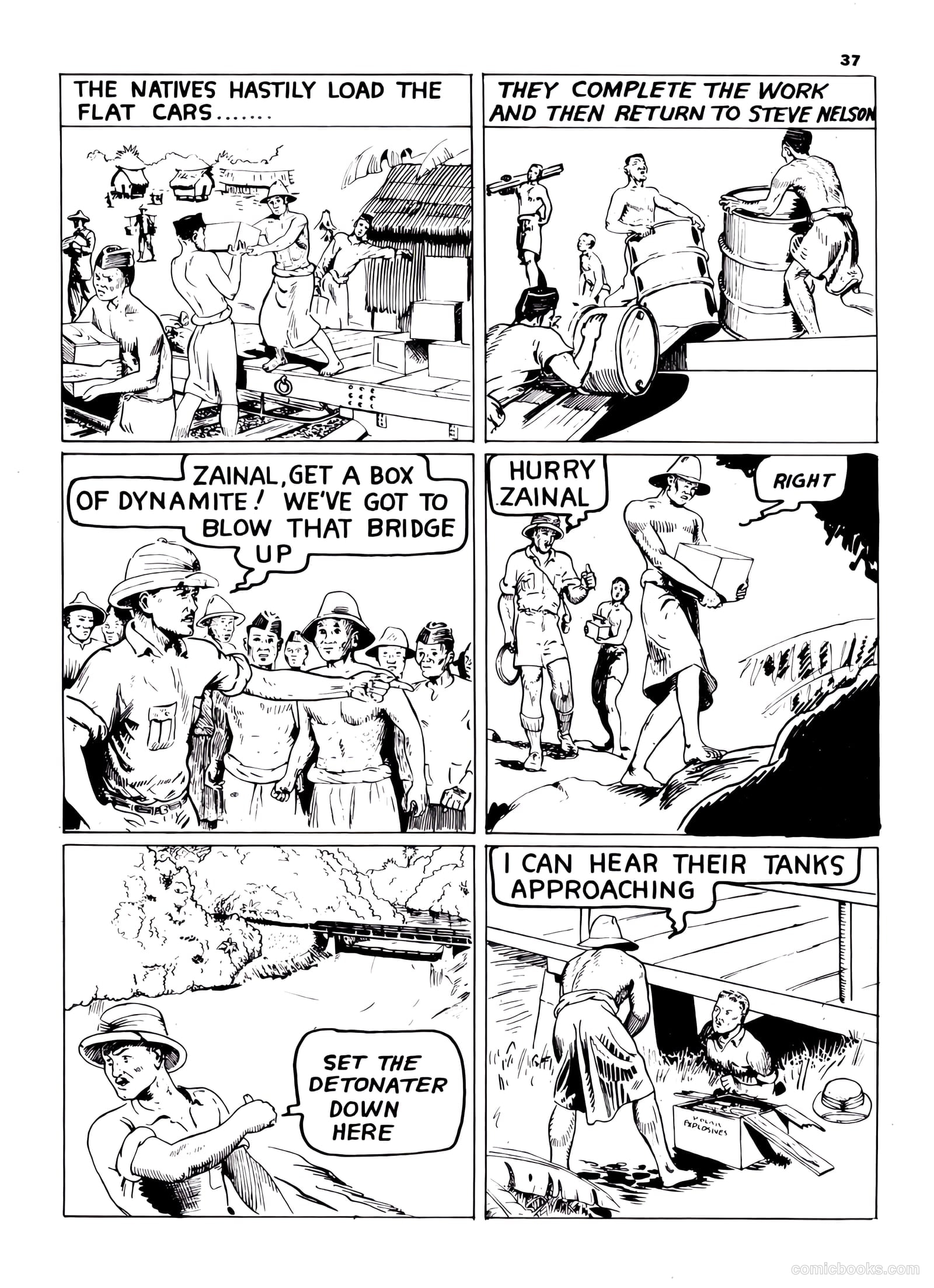 Lucky Comics v1 #8 (1942) — page 37 of 52