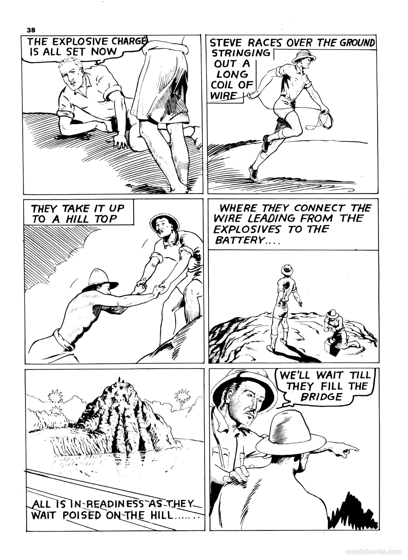 Lucky Comics v1 #8 (1942) — page 38 of 52
