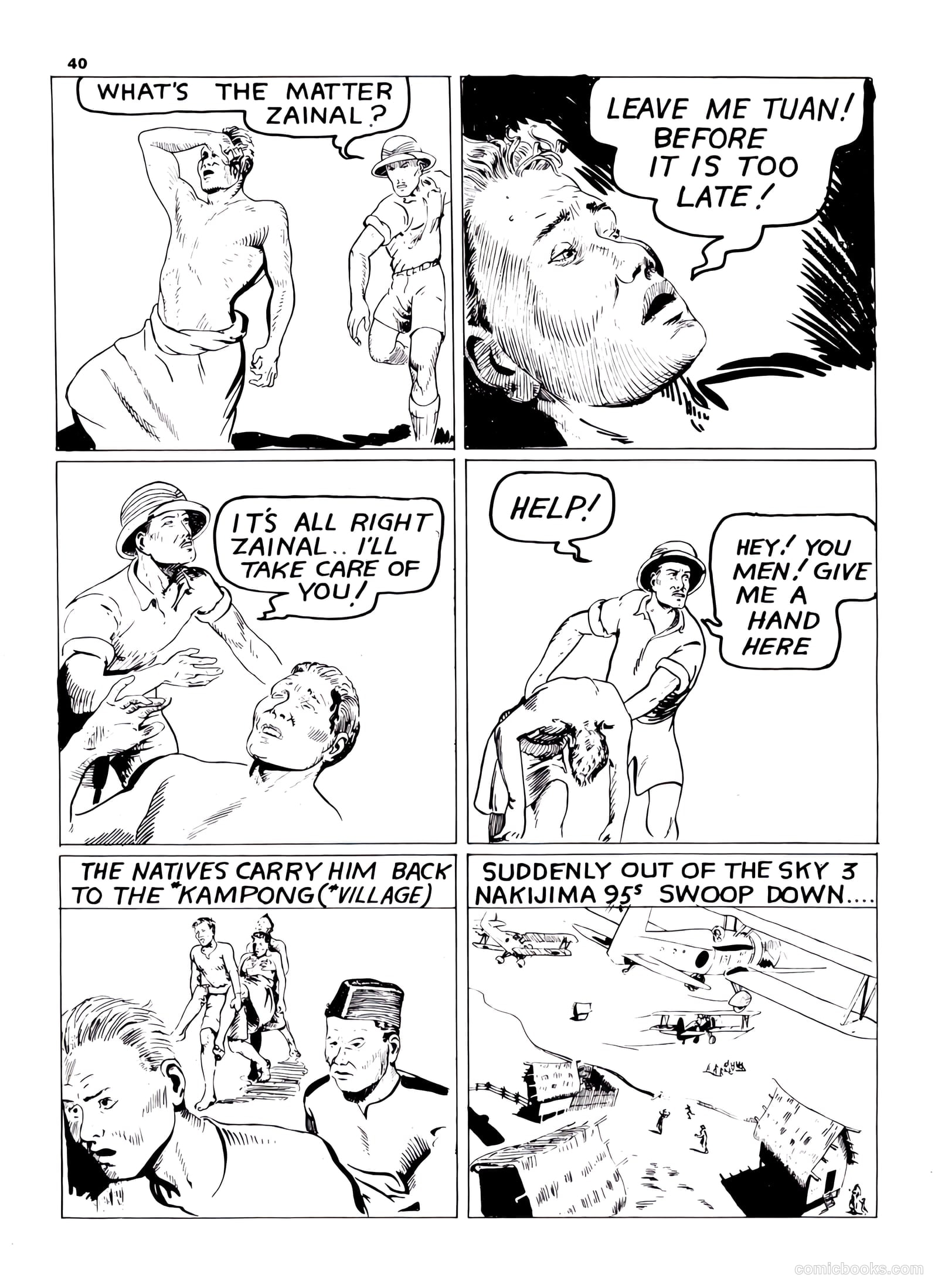 Lucky Comics v1 #8 (1942) — page 40 of 52