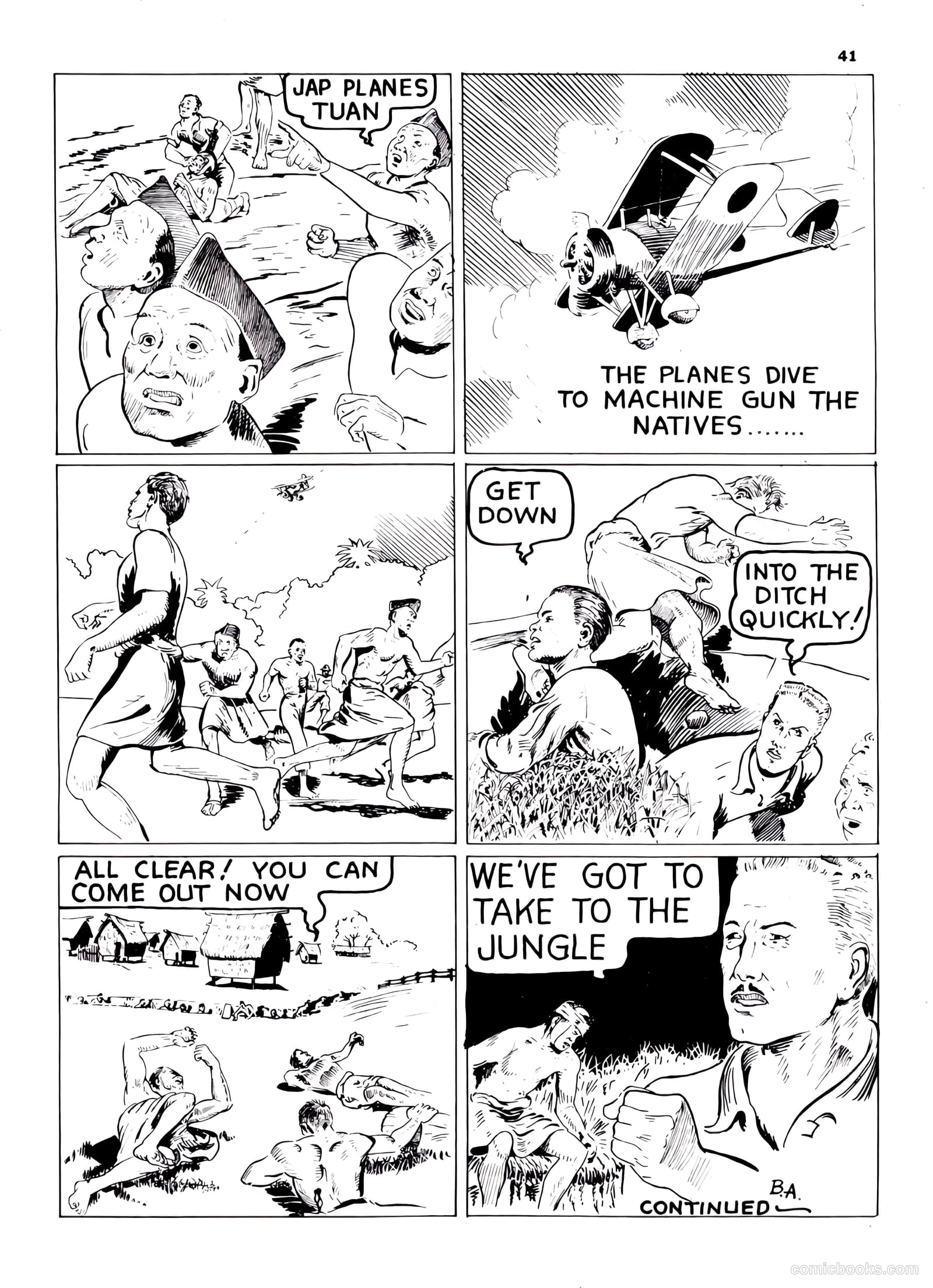 Lucky Comics v1 #8 (1942) — page 41 of 52