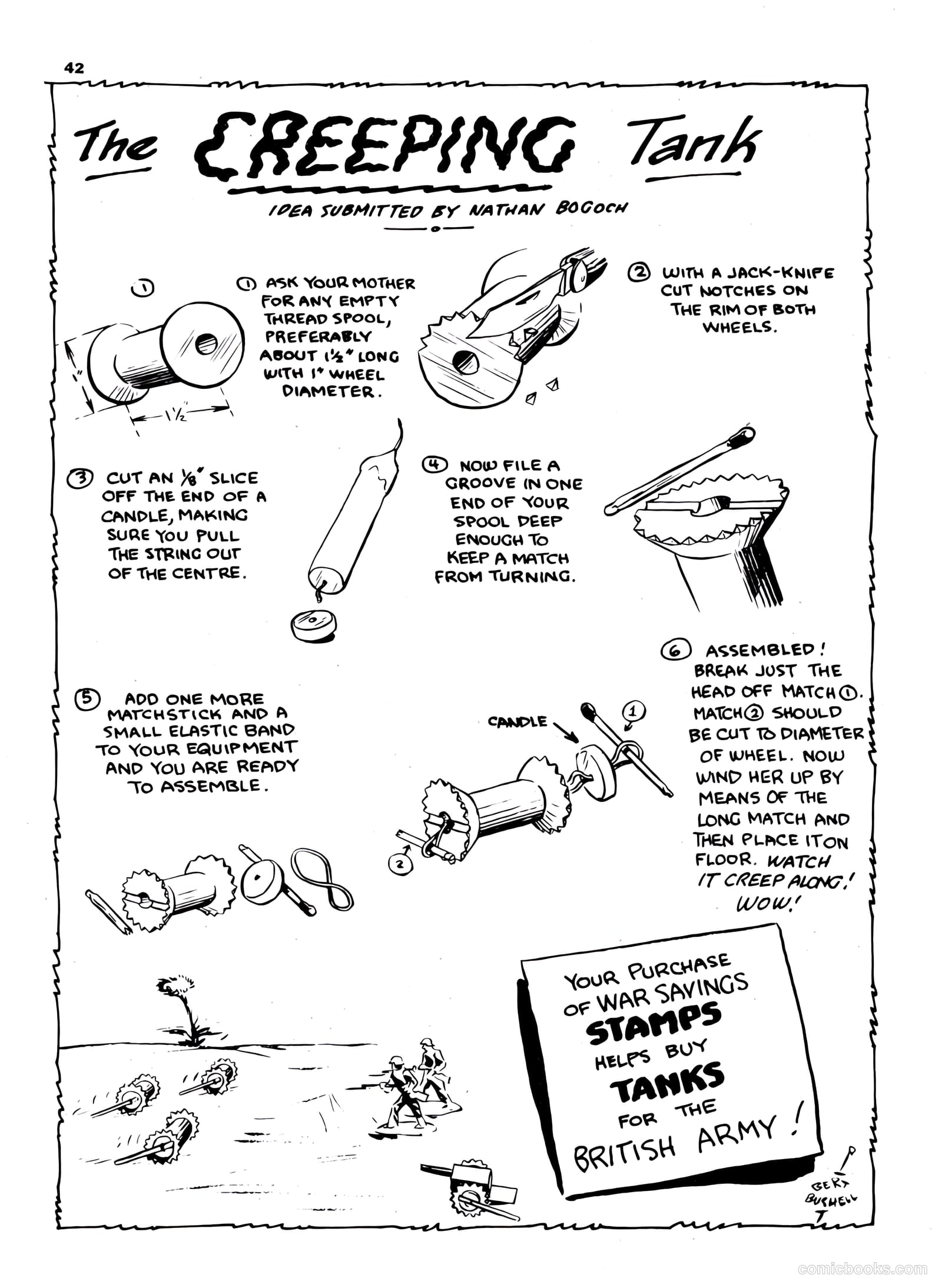 Lucky Comics v1 #8 (1942) — page 42 of 52