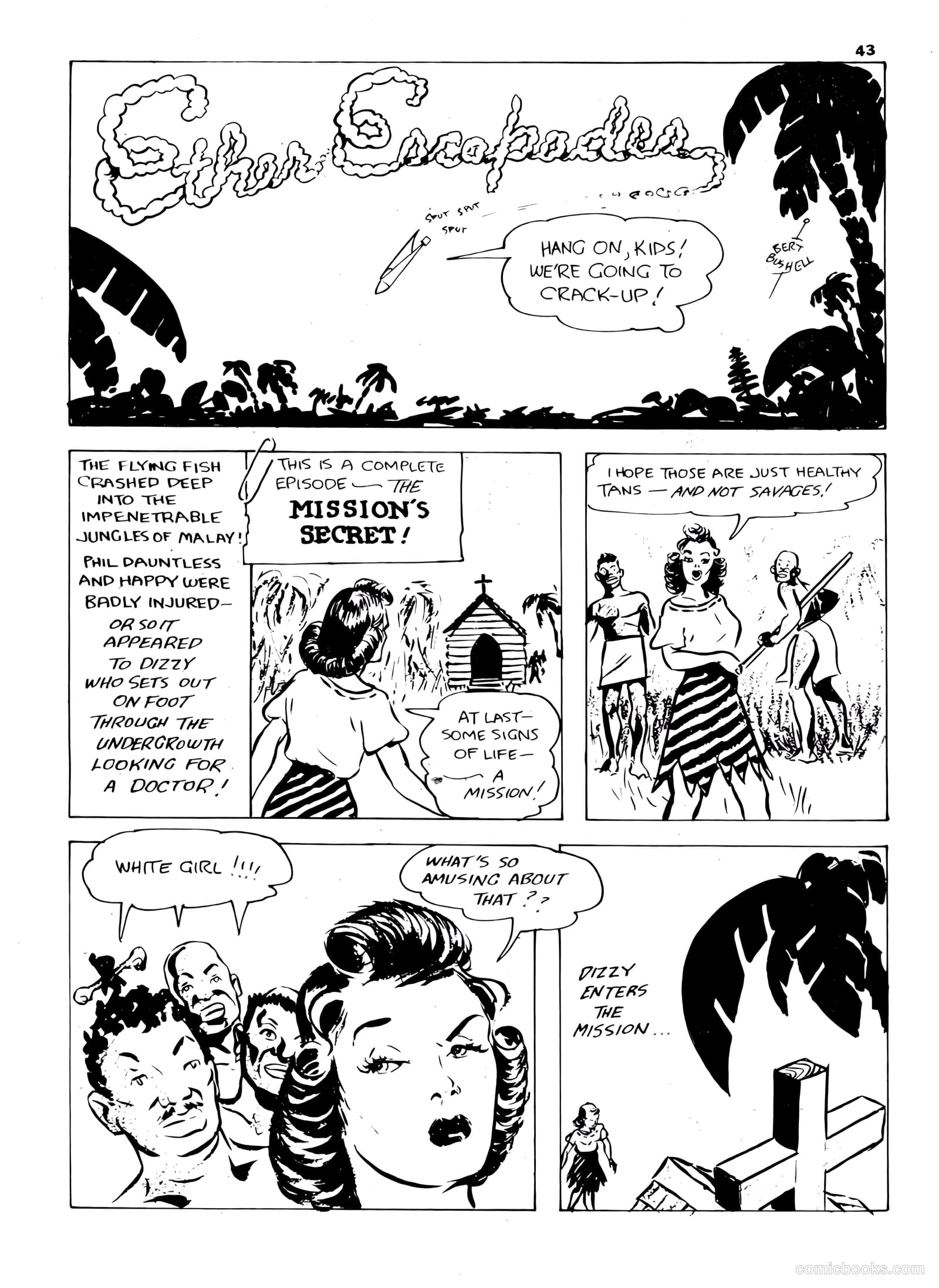 Lucky Comics v1 #8 (1942) — page 43 of 52