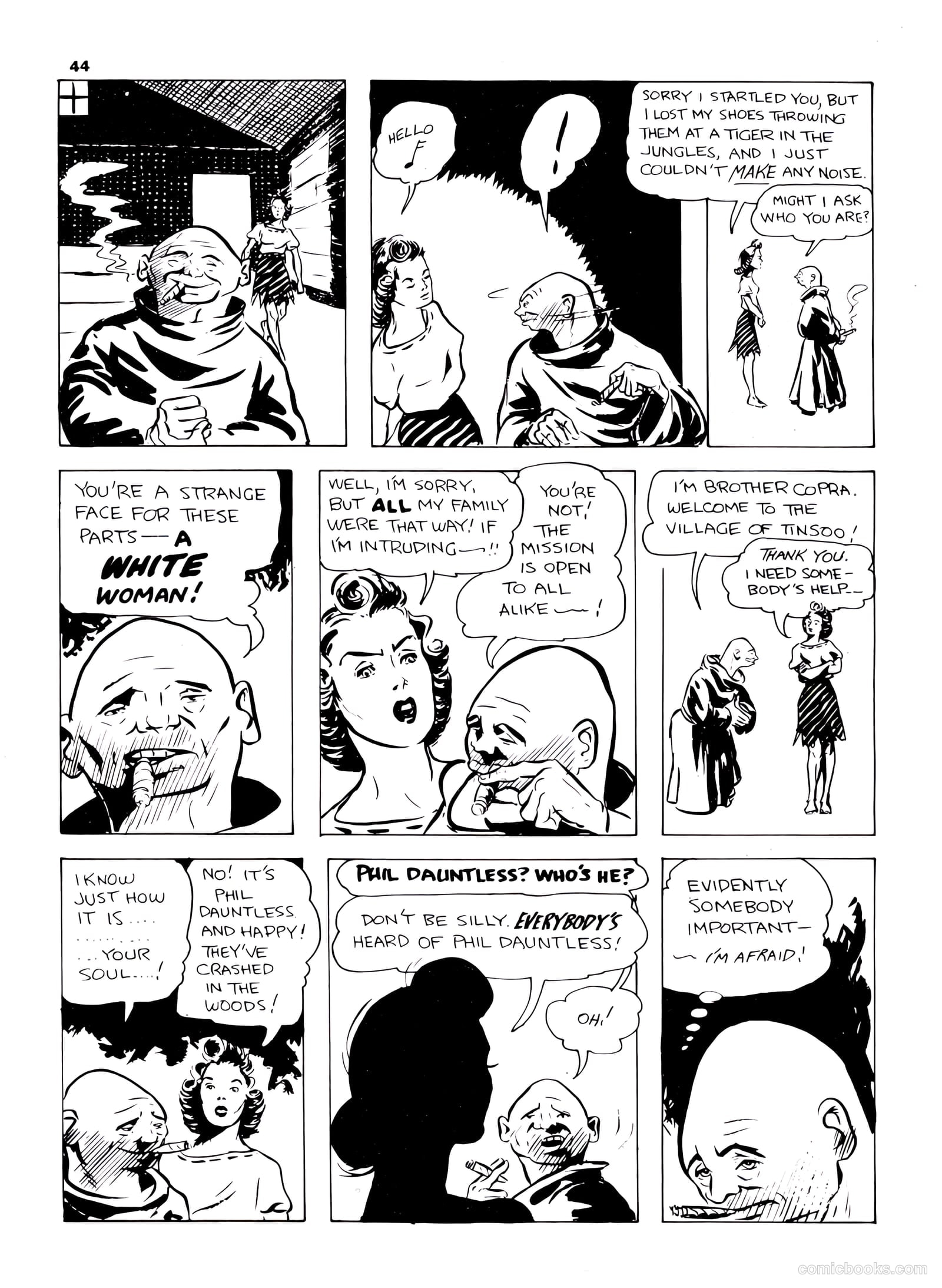 Lucky Comics v1 #8 (1942) — page 44 of 52