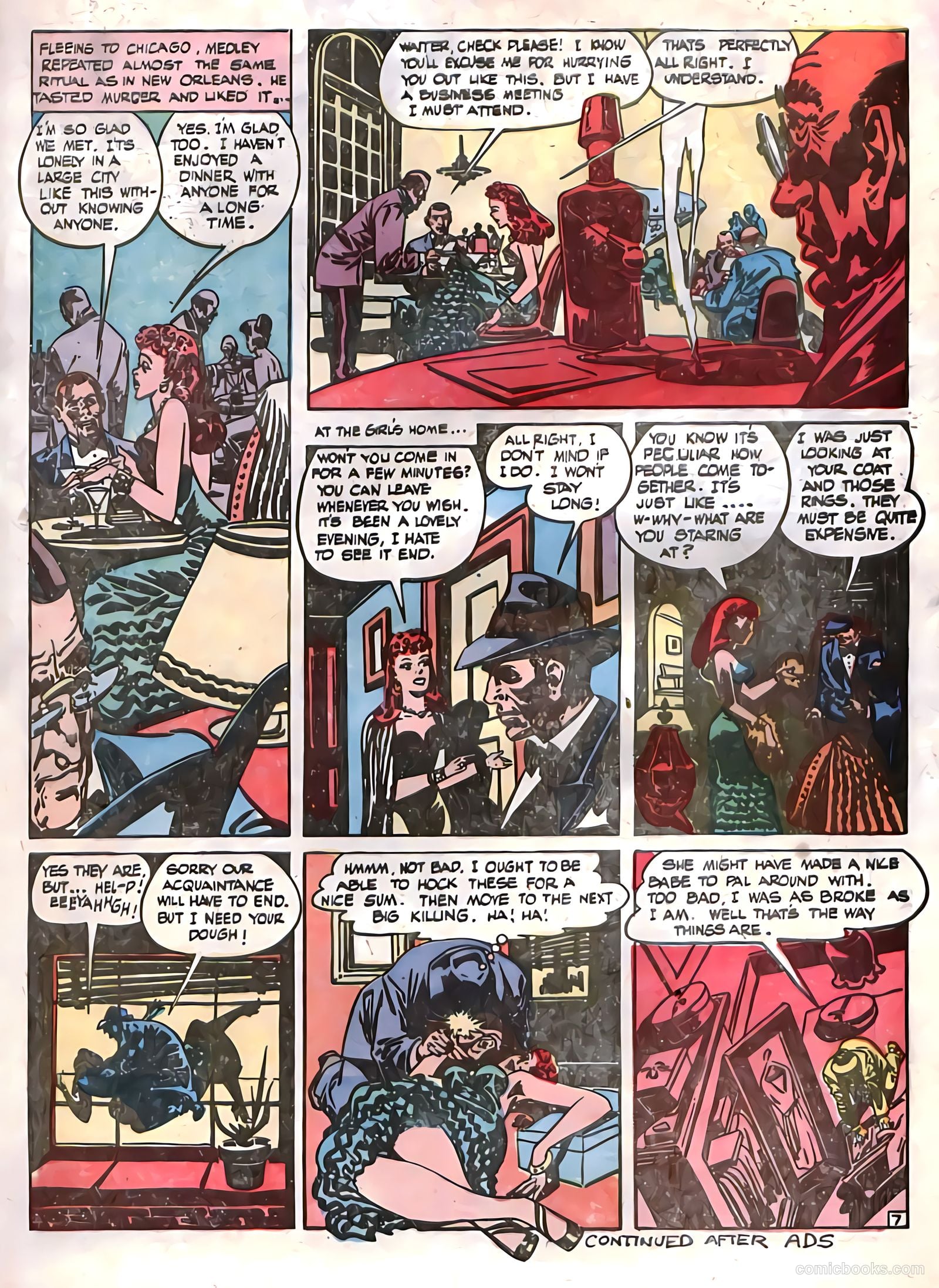 Startling Terror Tales #11 (1954) — page 9 of 36