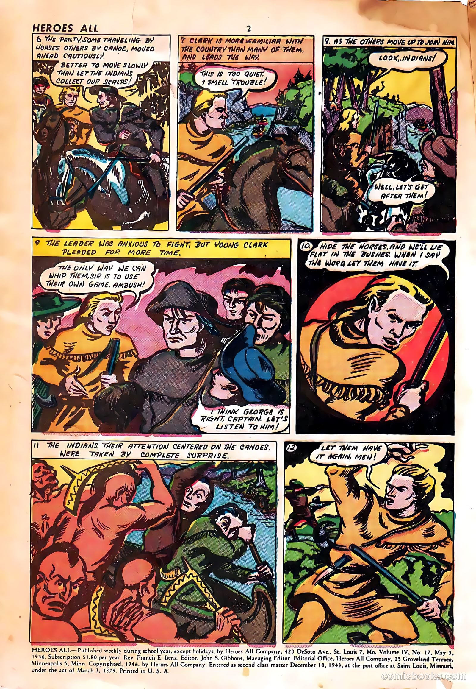 Heroes All v4 #17 (1946) — page 2 of 16